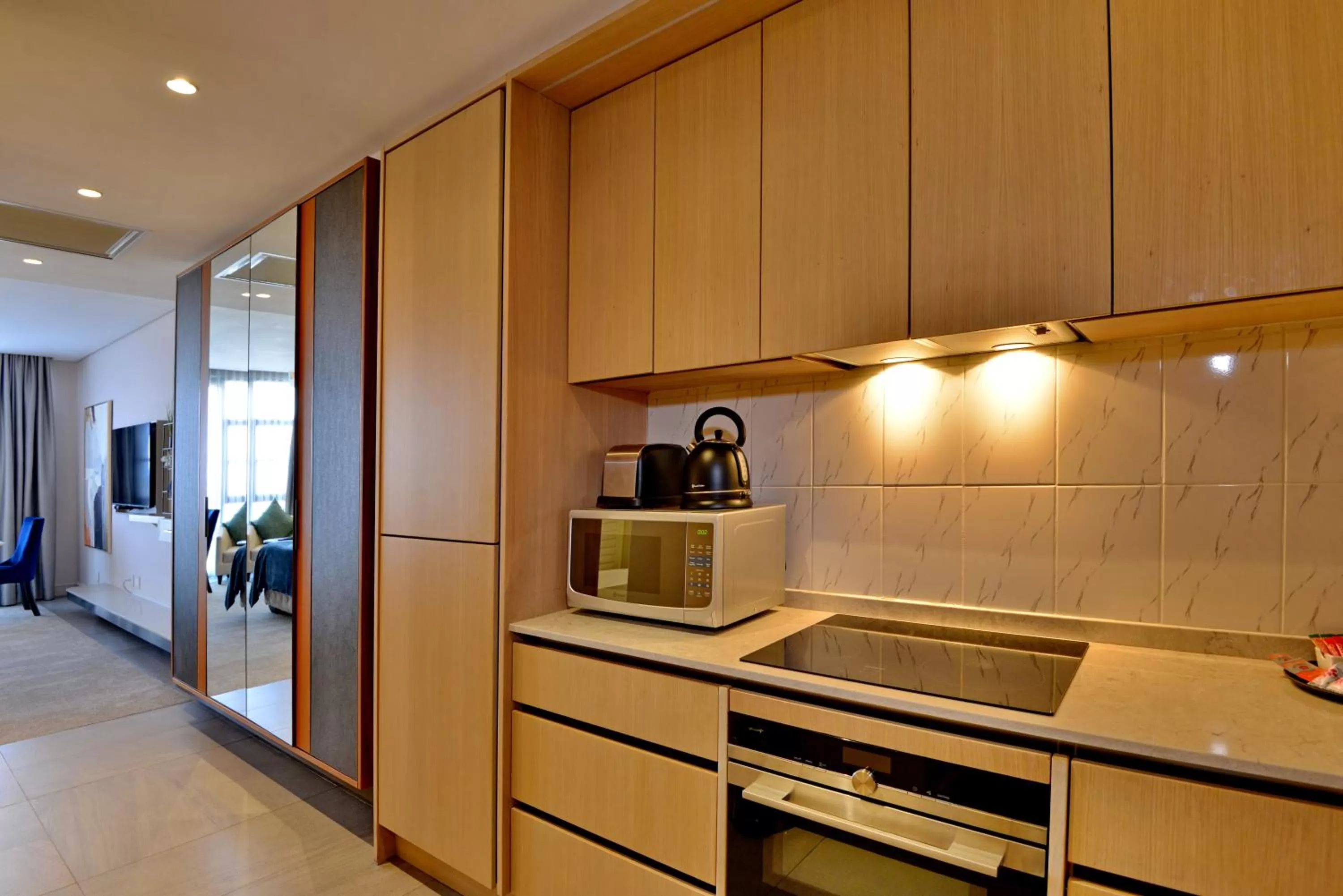 kitchen in The Houghton Hotel, Spa, Wellness & Golf