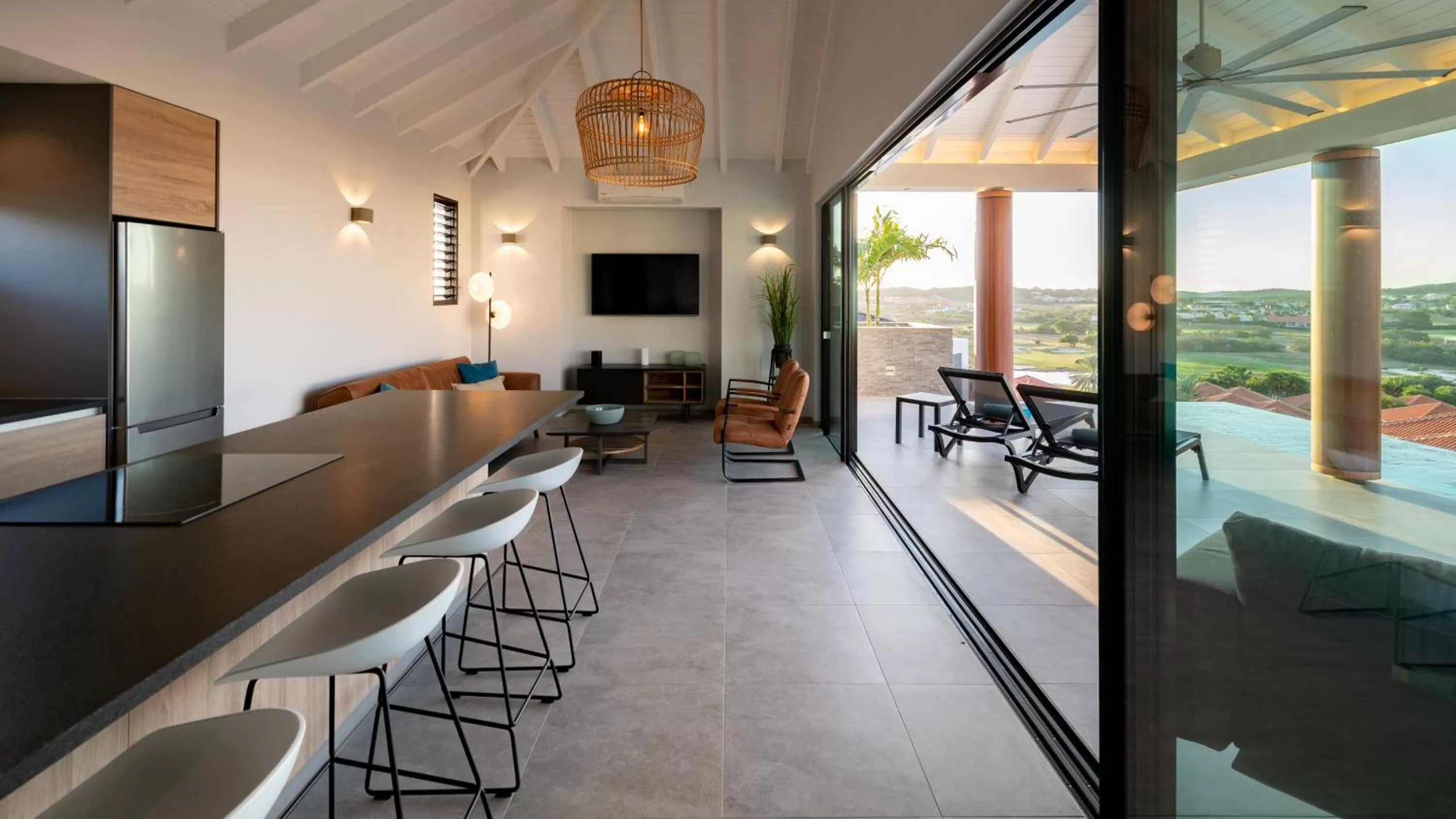 Living room in Blue Bay Curaçao Golf & Beach Resort