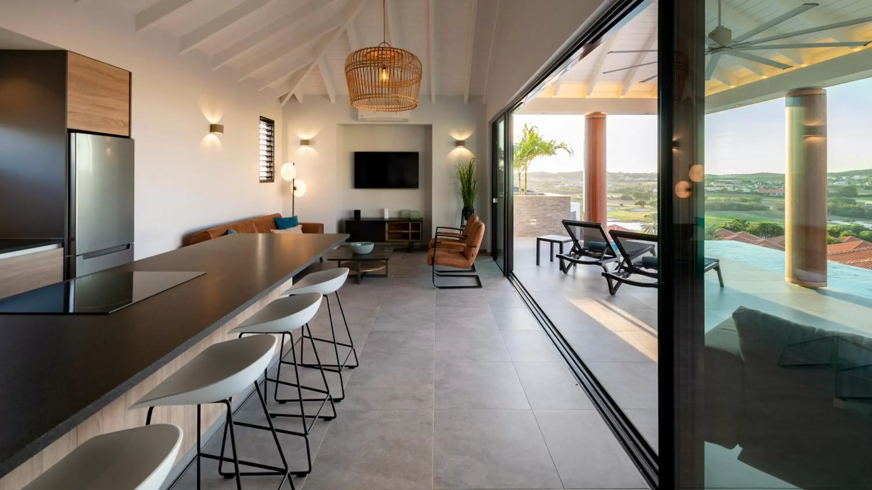 Living room in Blue Bay Curaçao Golf & Beach Resort Living room in Blue Bay Curaçao Golf & Beach Resort