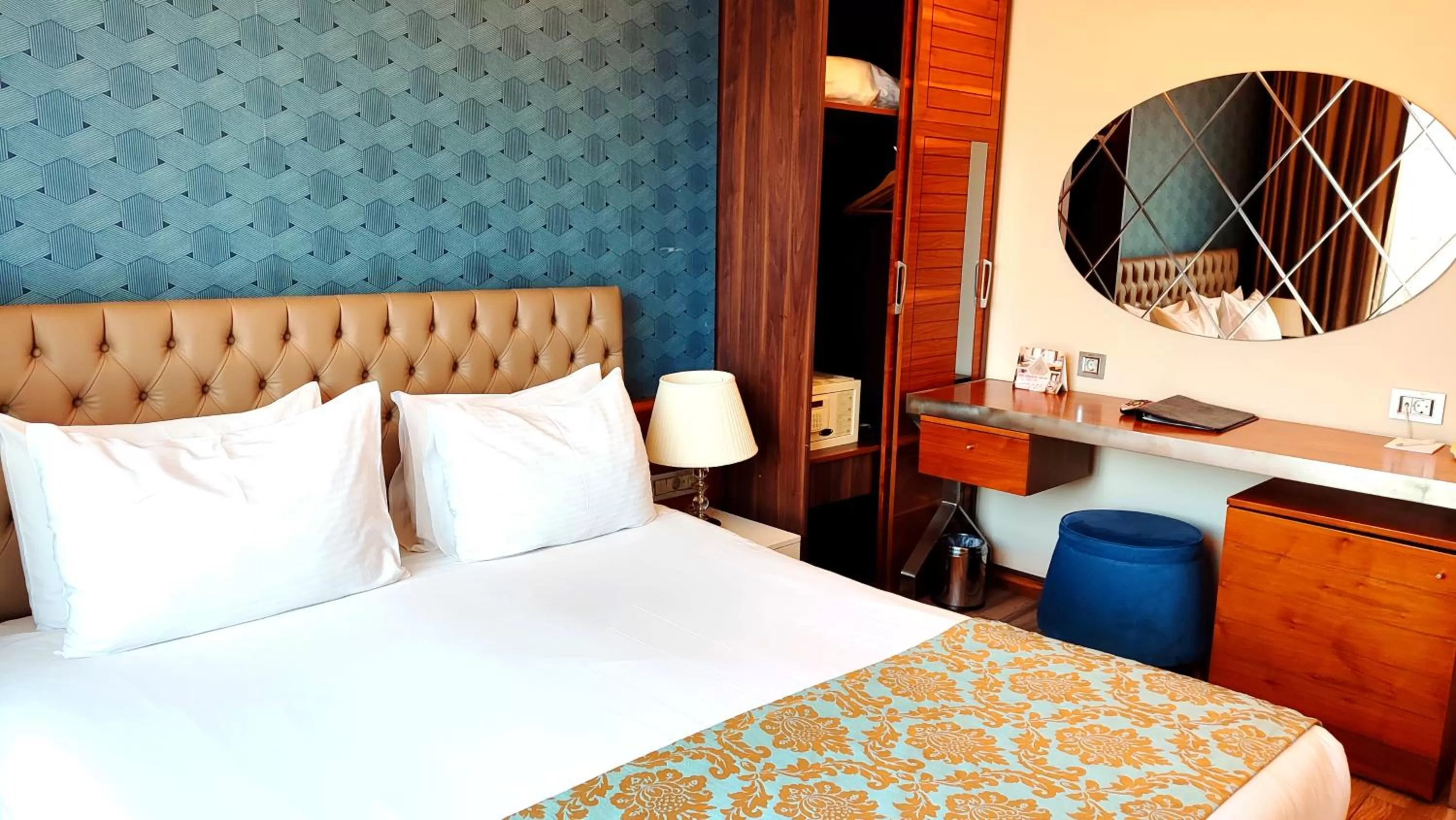 Bed in Old Port Hotel