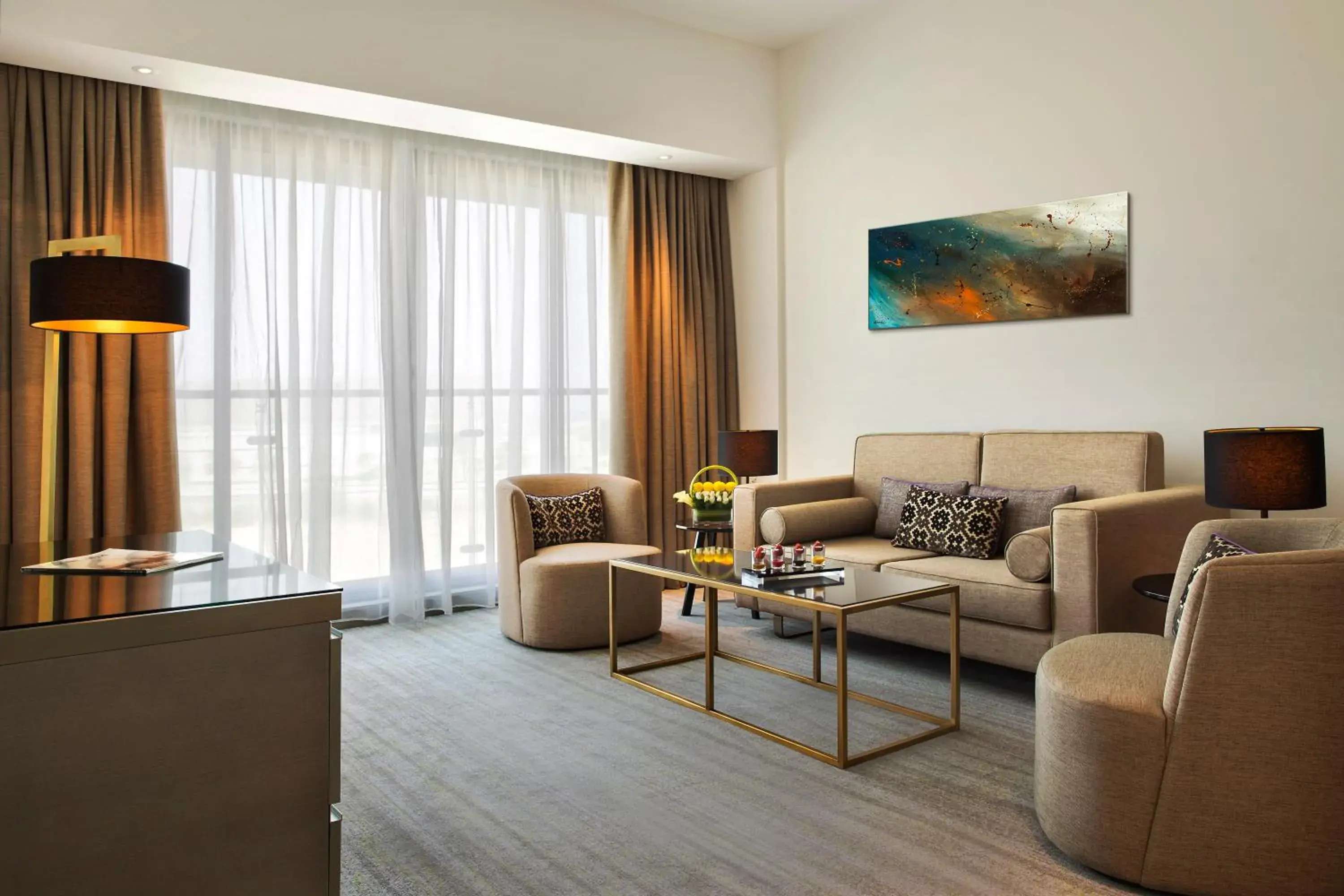 Living room, Seating Area in Novotel Muscat Airport