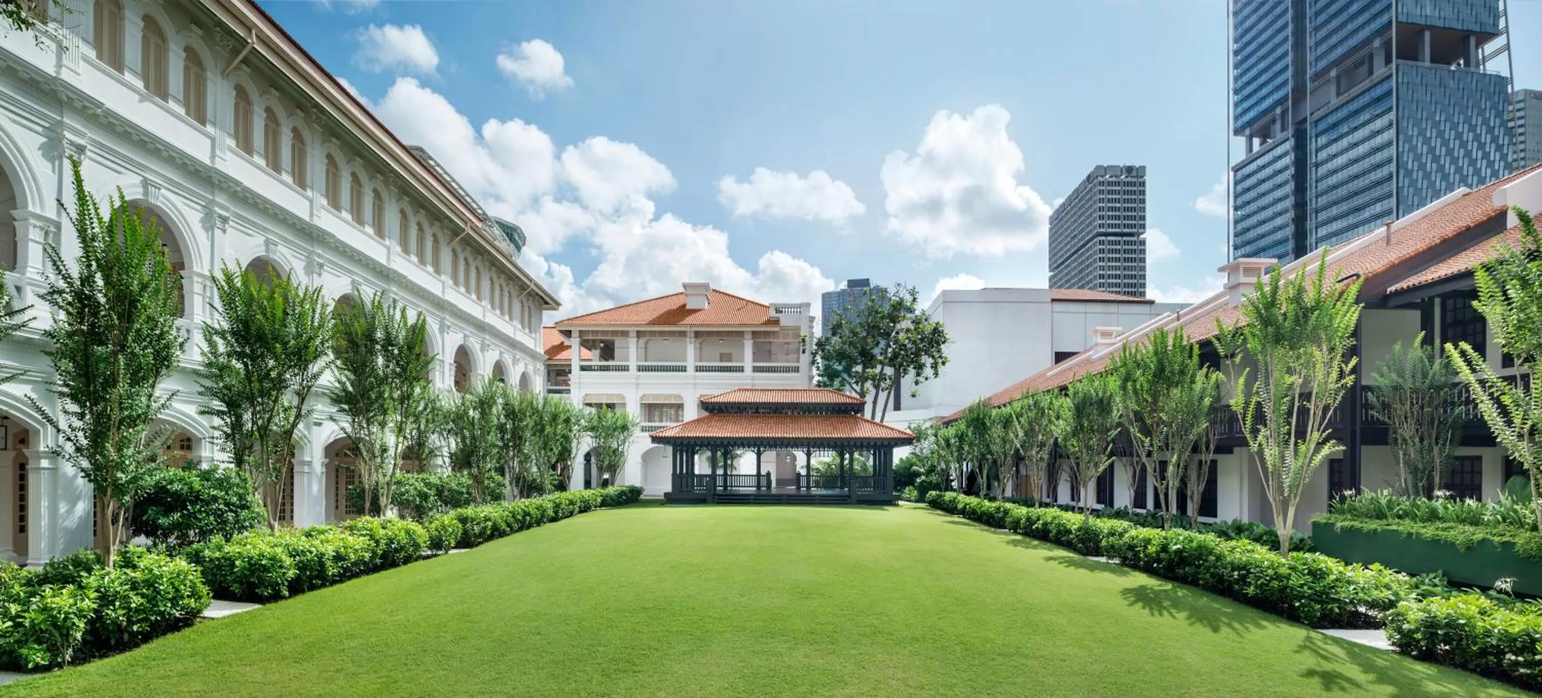 Patio in Raffles Singapore