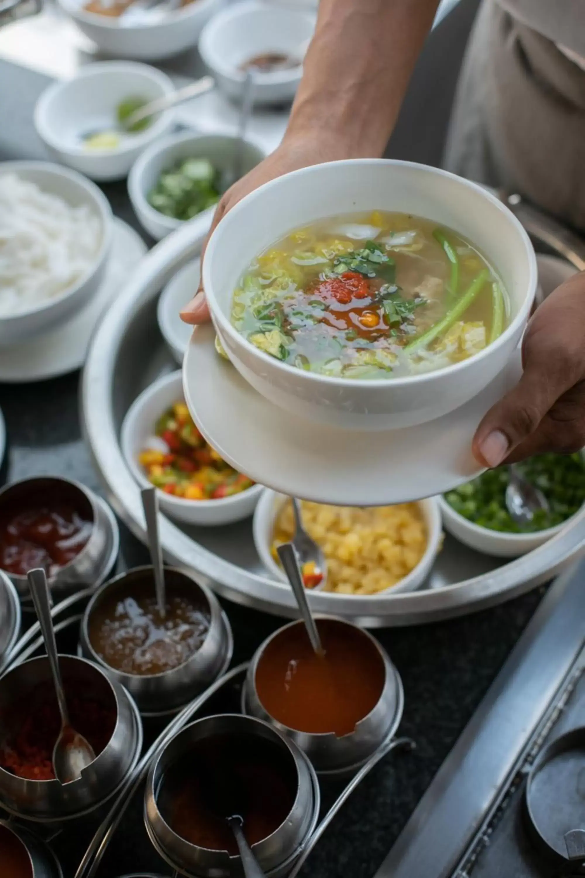 Asian breakfast in HARI Residence & Spa Asian breakfast in HARI Residence & Spa