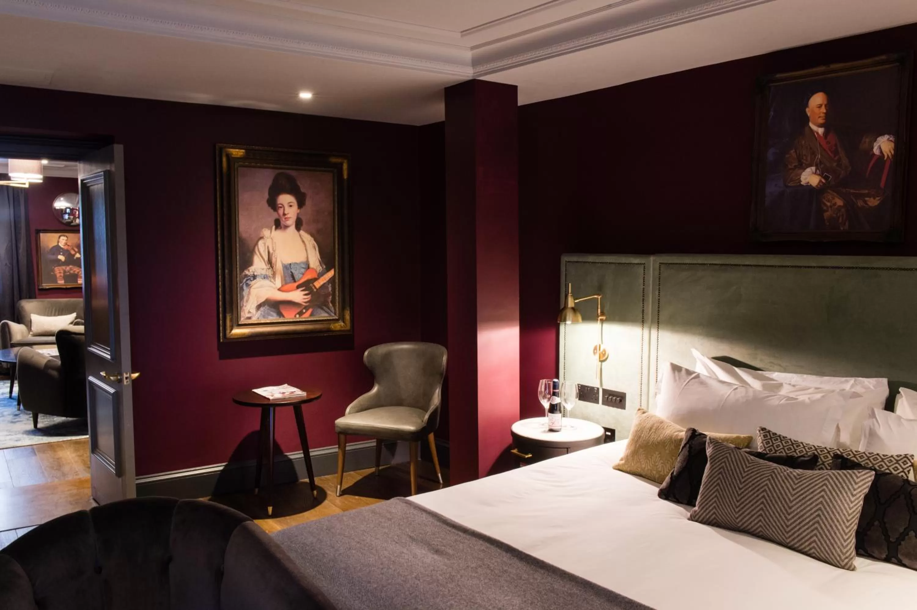 Bedroom, Bed in Avon Gorge by Hotel du Vin