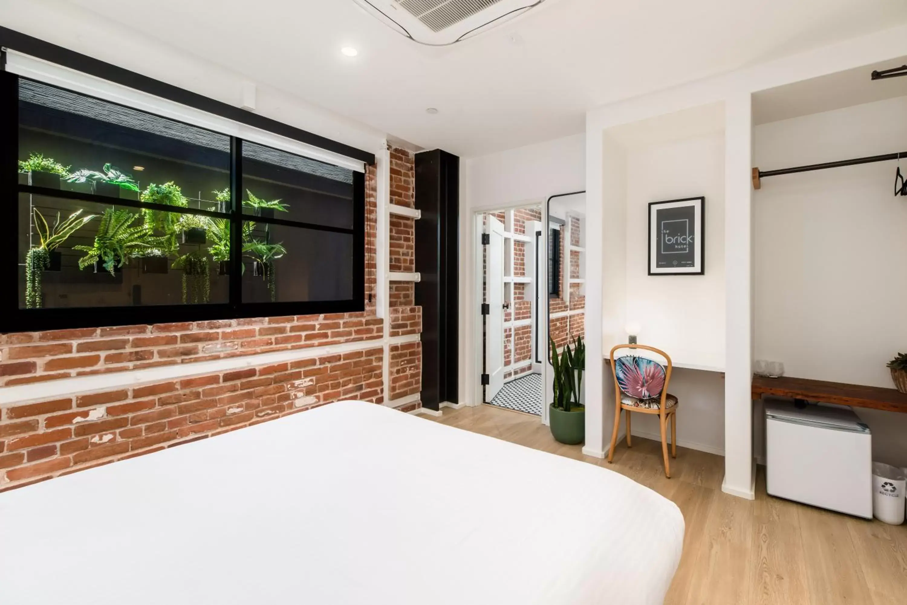 Photo of the whole room, Bed in The Brick Boutique Hotel