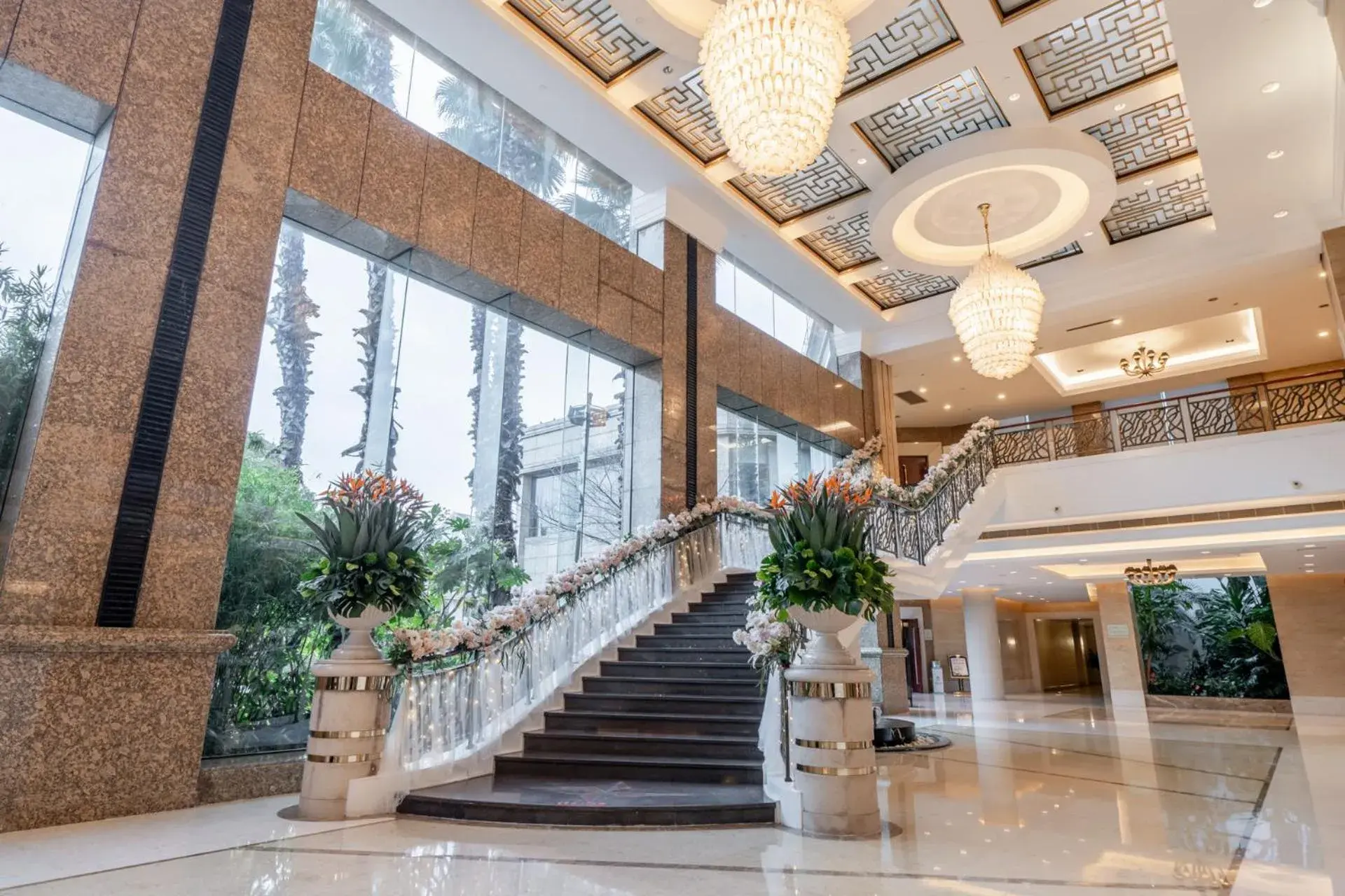 Lobby or reception in Maritim Hotel Taicang Garden