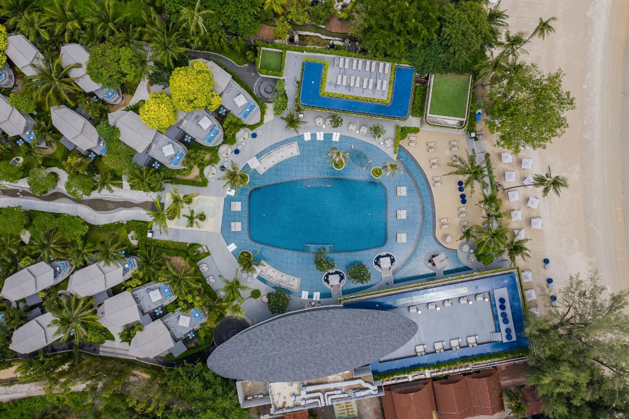 Bird's eye view in Melia Koh Samui