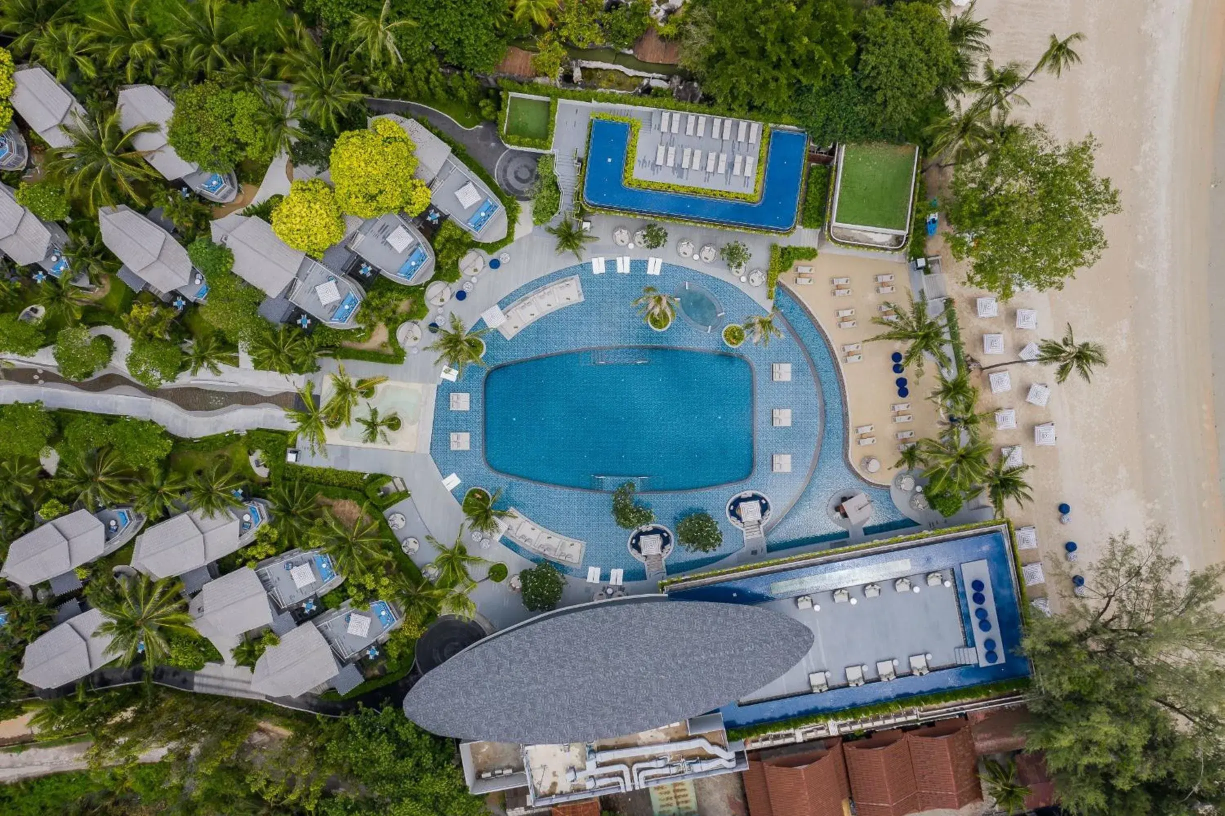 Bird's eye view in Melia Koh Samui Bird's eye view in Melia Koh Samui
