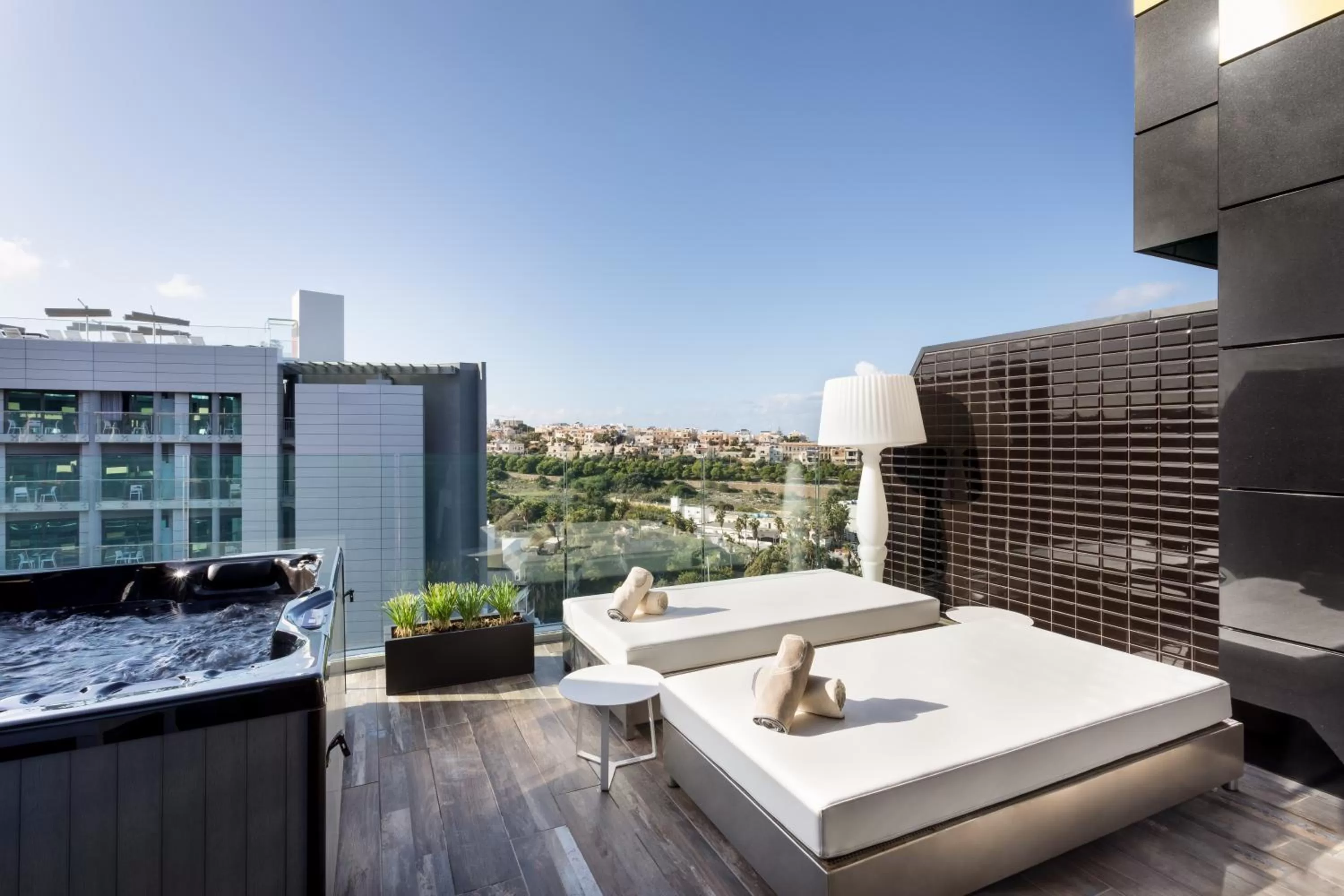 Balcony/Terrace in H Hotel & SPA - Adults Only