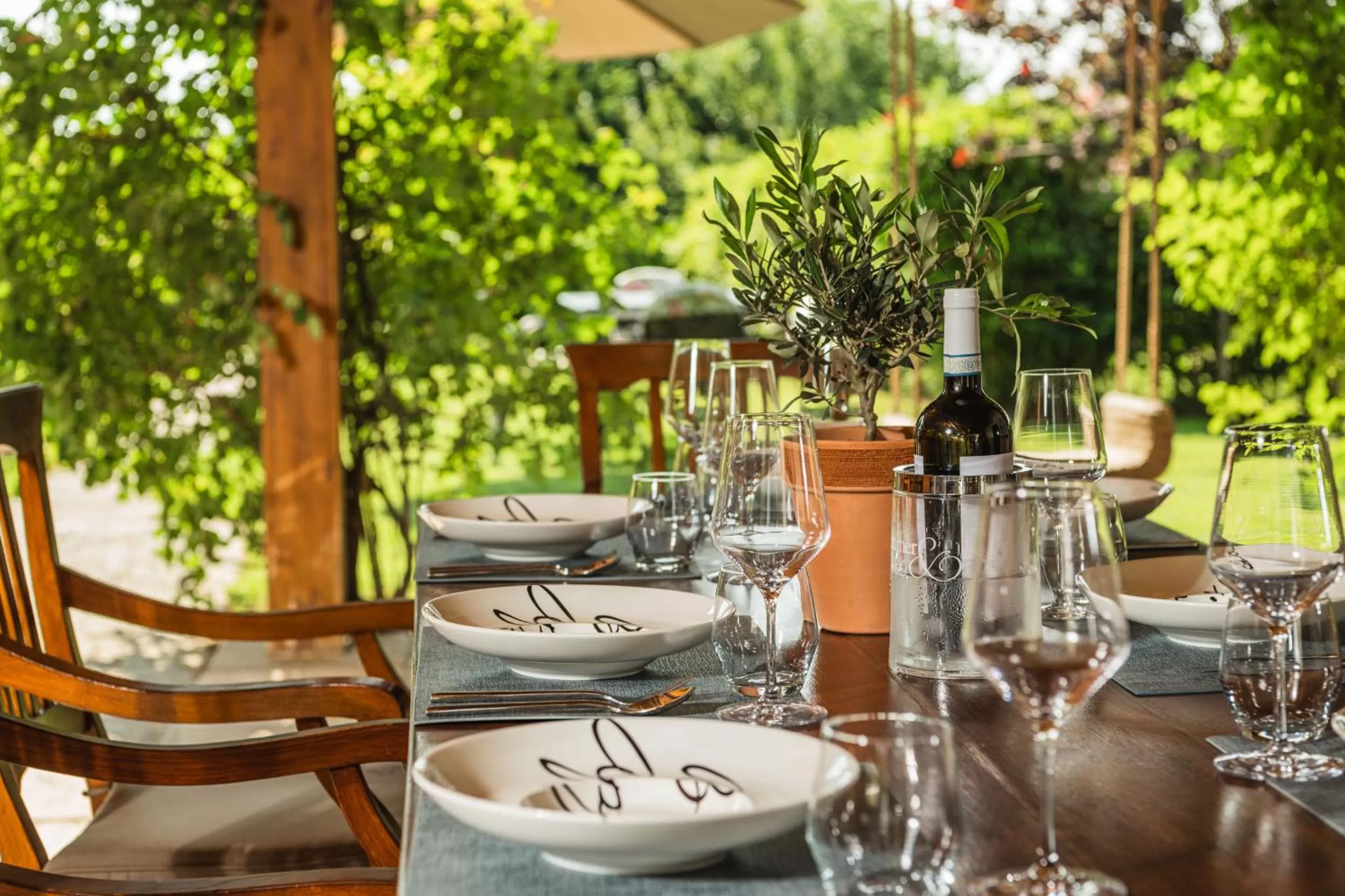 Patio in Privilegium Lazise