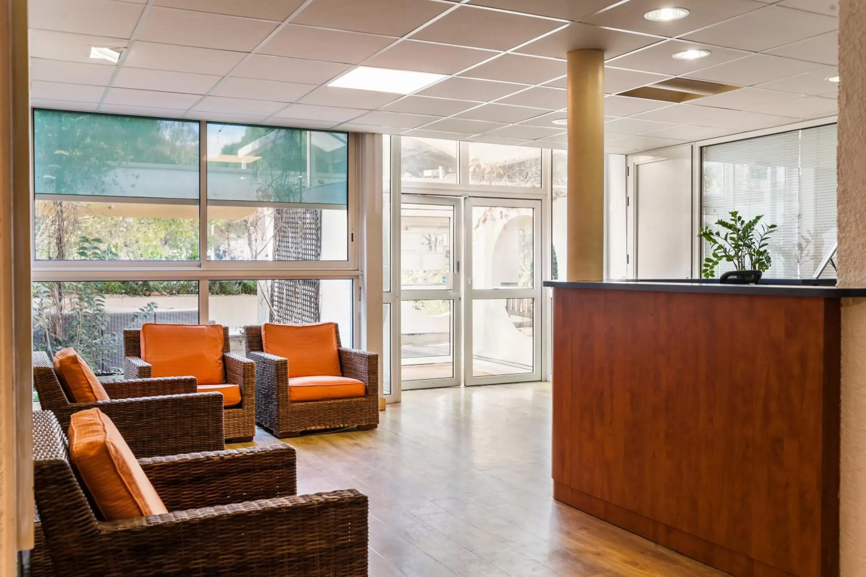 Living room, Lobby/Reception in Résidence Pierre & Vacances Les Terrasses Du Parc