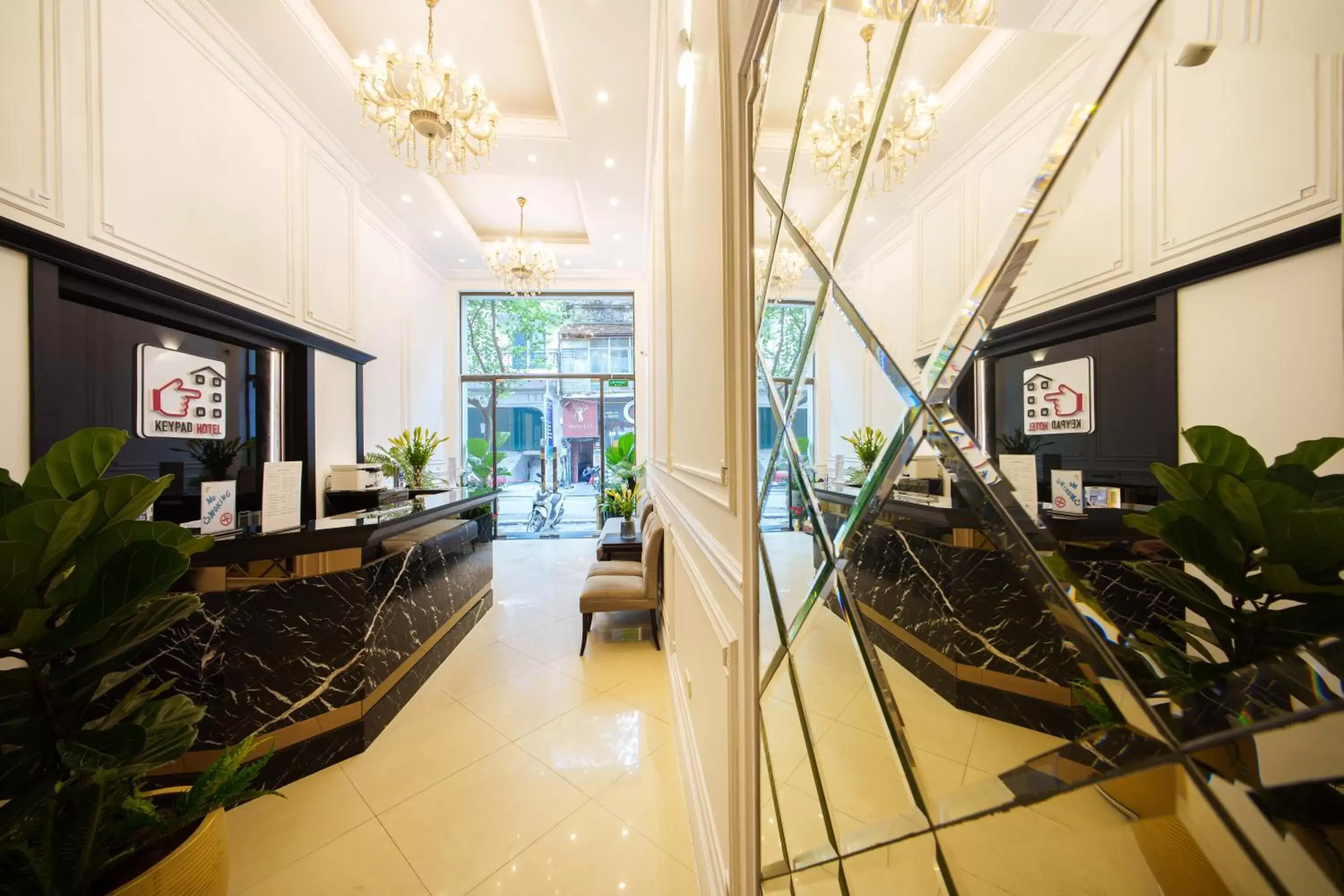 Lobby or reception in Keypad Hotel - 24 Hang Ga Lobby or reception in Keypad Hotel - 24 Hang Ga