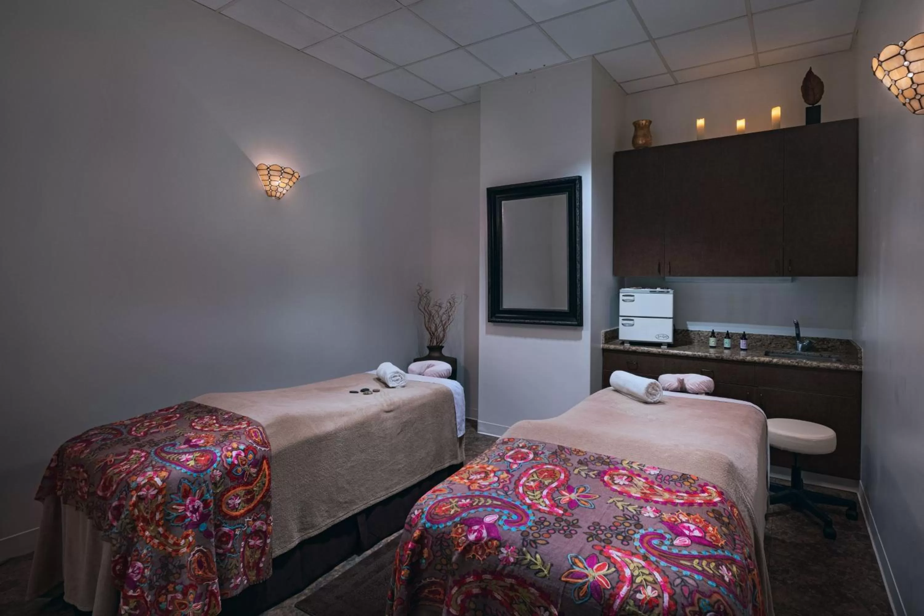 Spa and wellness centre/facilities, Bed in The Woodlands Waterway Marriott Hotel and Convention Center