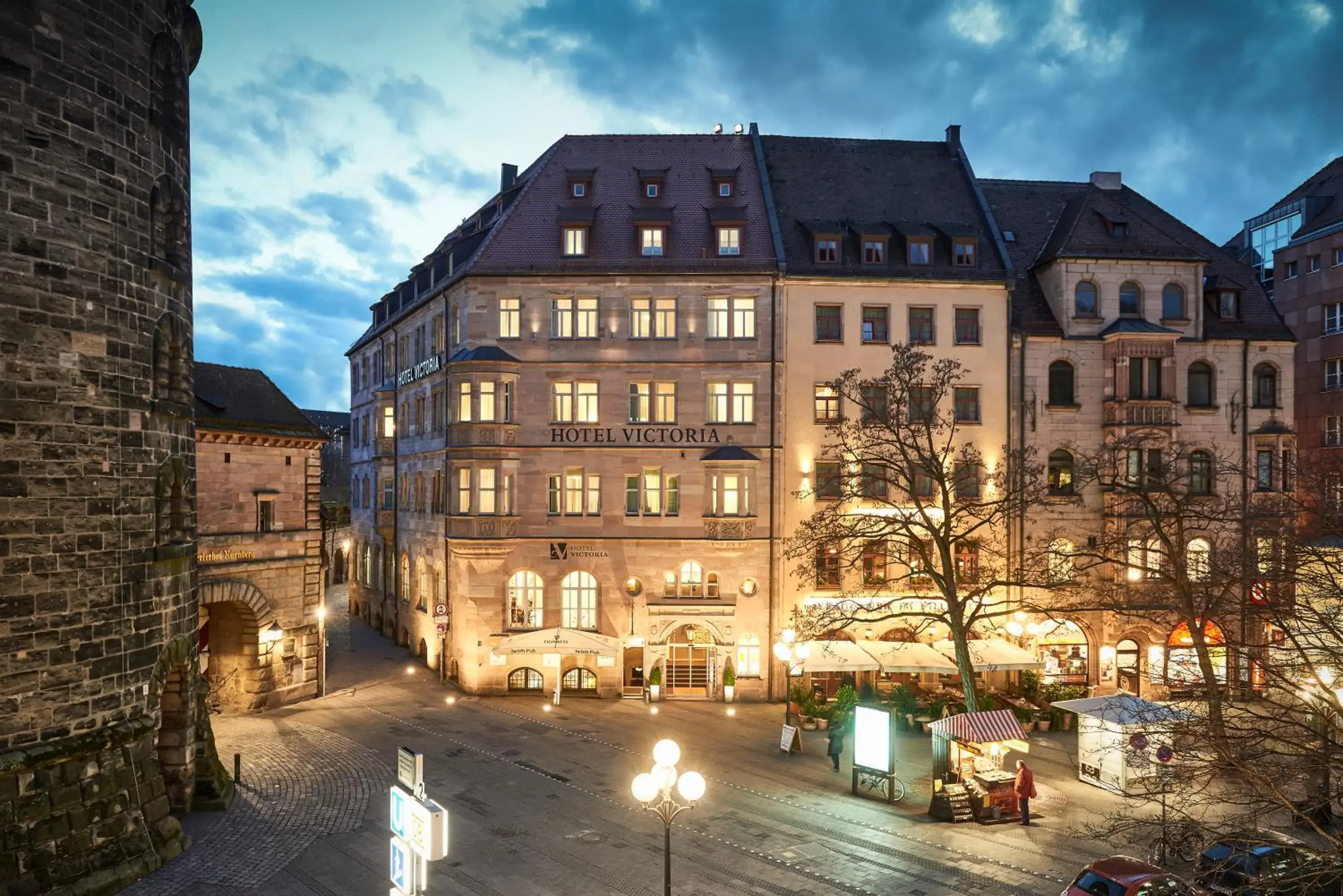 Property Building in Hotel Victoria Nürnberg