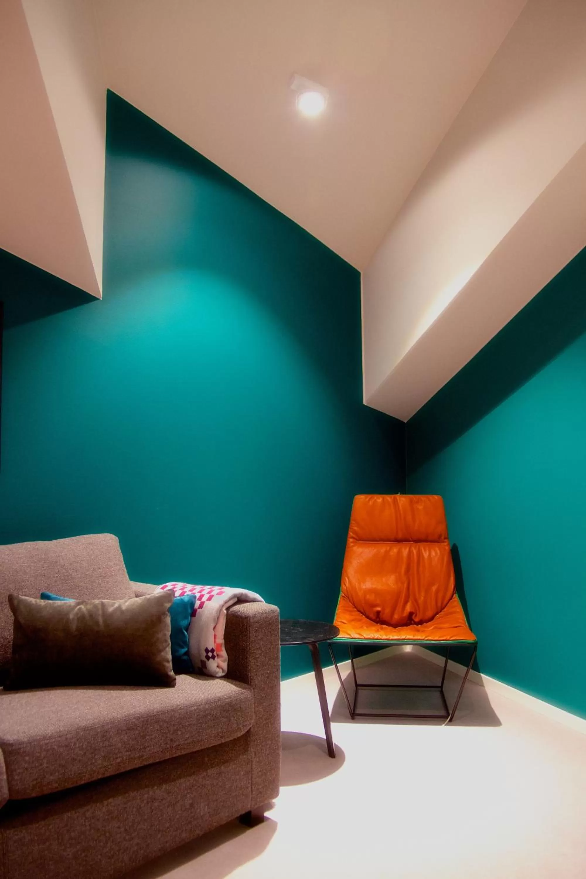 Seating area in Bo Hotel