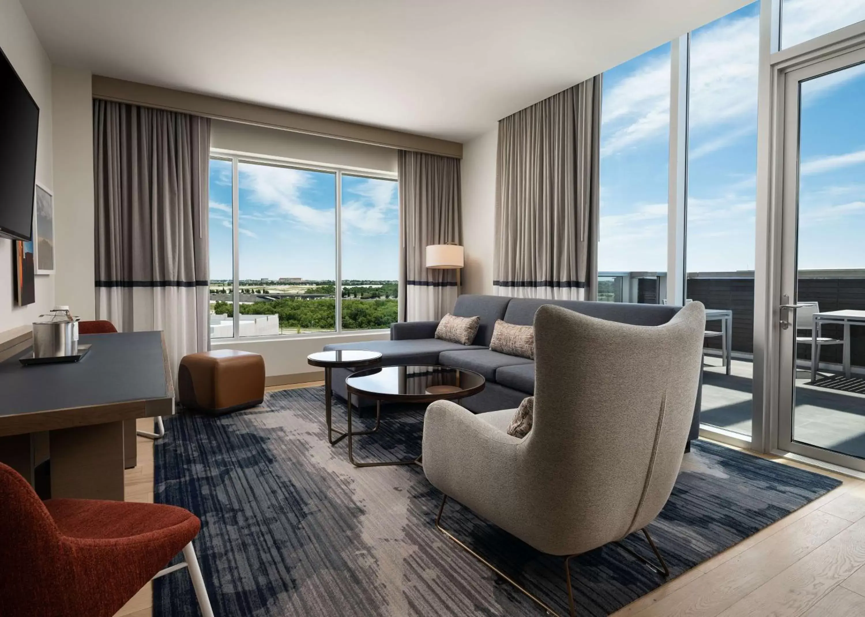 Living room, Seating Area in Canopy By Hilton Dallas Frisco Station