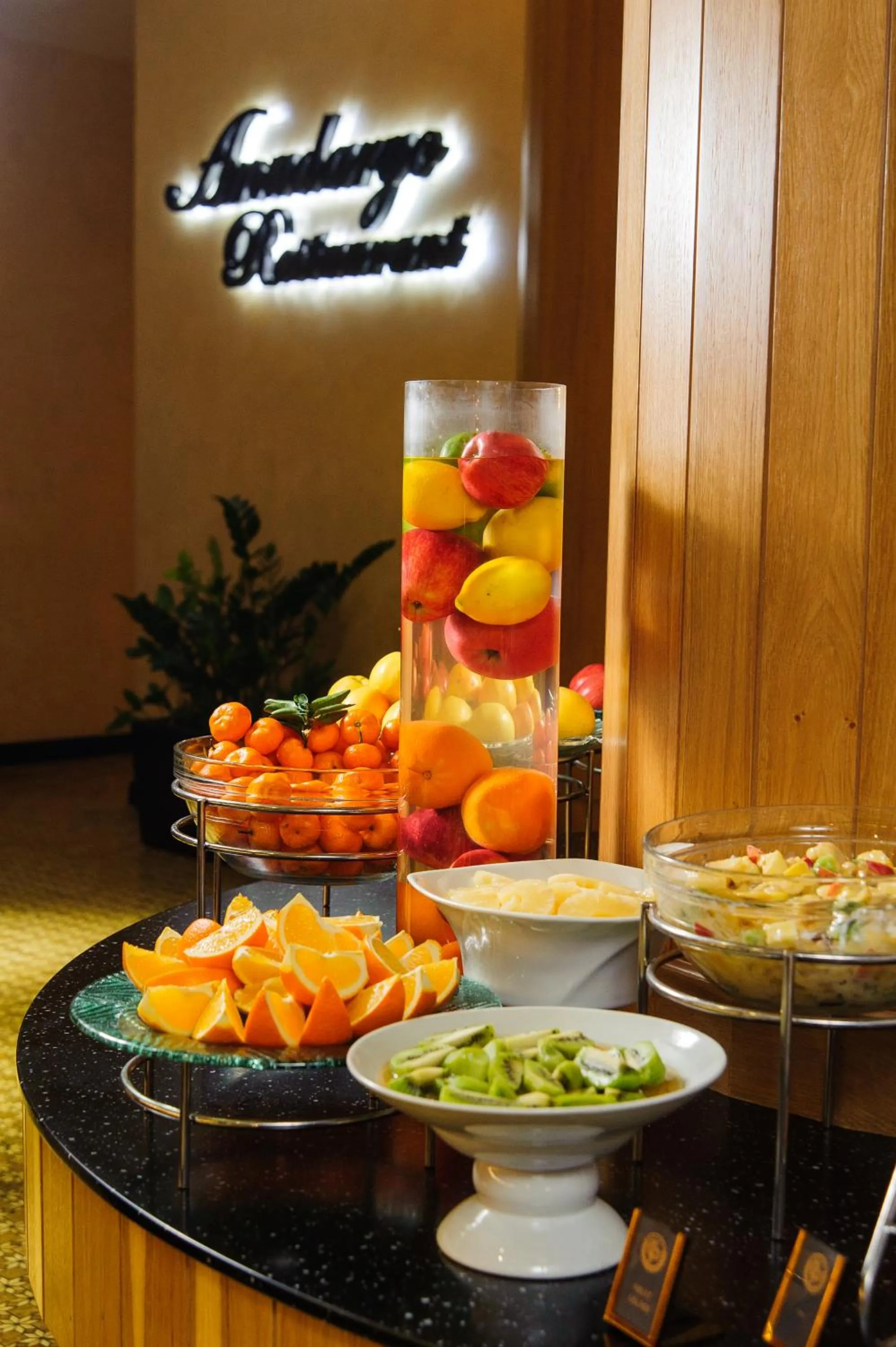 Breakfast in City Palace Hotel Tashkent