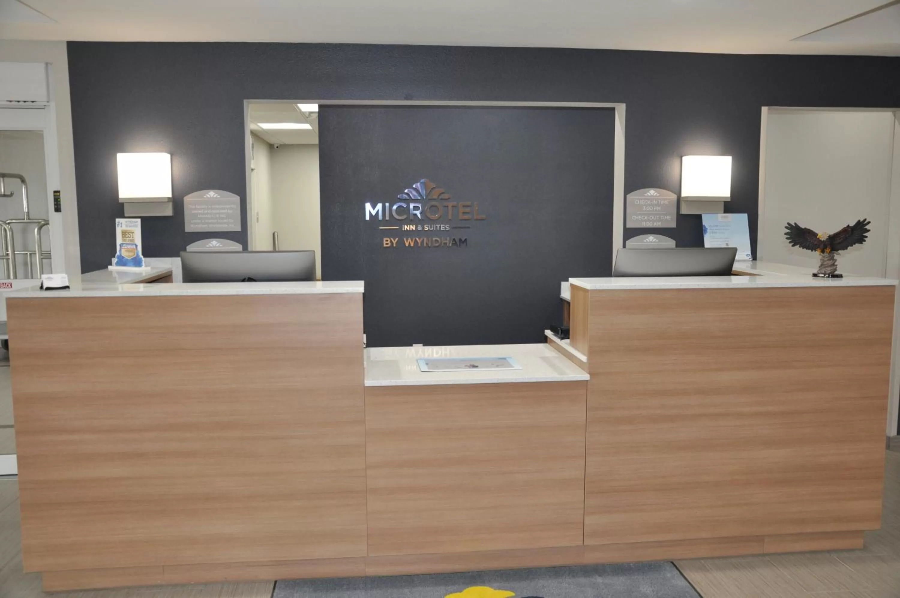 Lobby or reception in Microtel Inn & Suites by Wyndham Lubbock