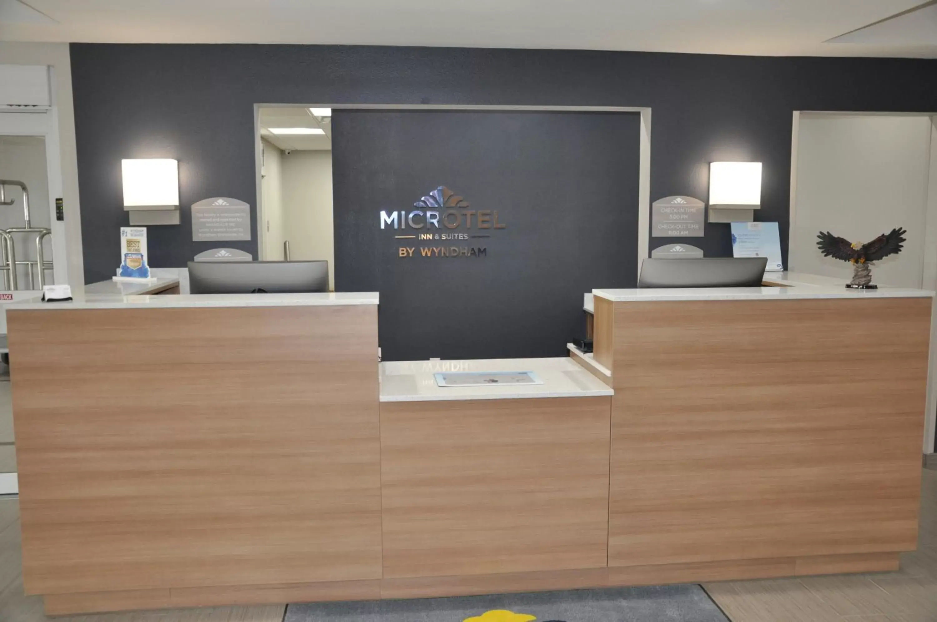 Lobby or reception, Lobby/Reception in Microtel Inn & Suites by Wyndham Lubbock