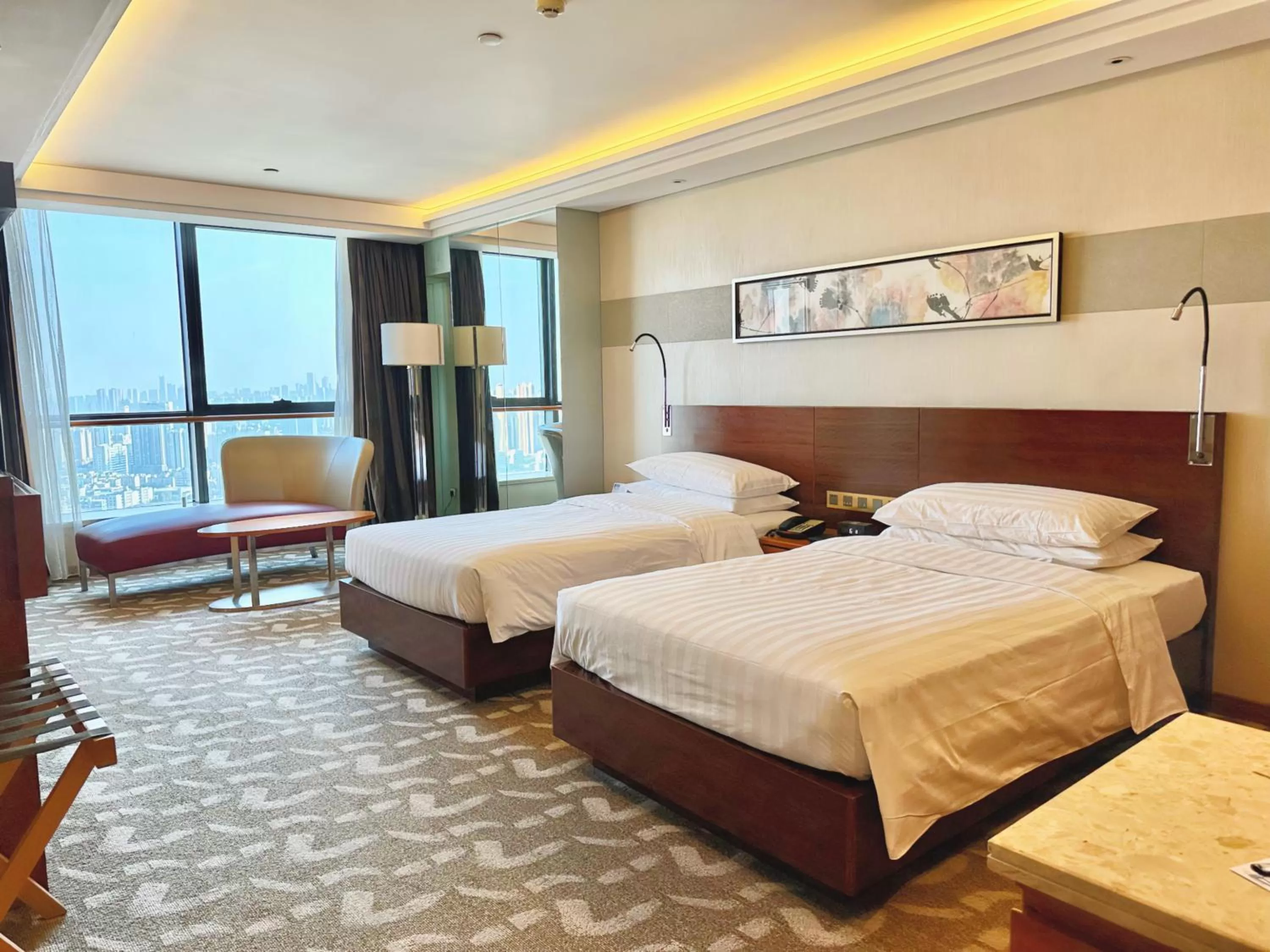 Bed in Swissotel Foshan, Guangdong