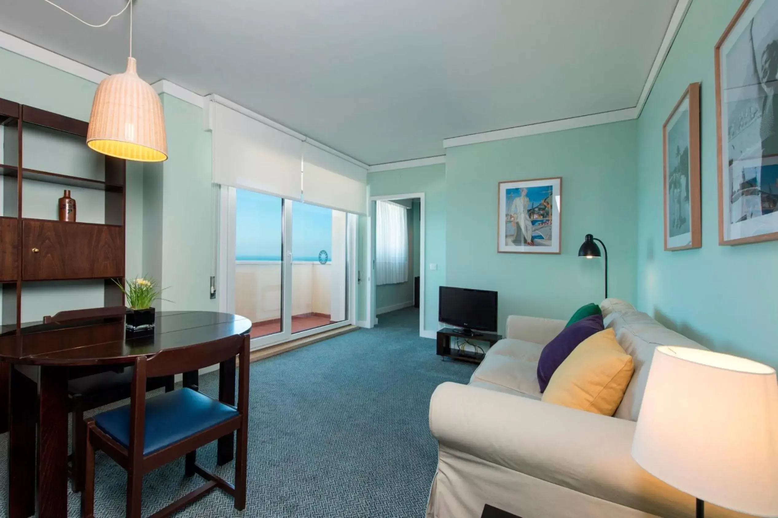 Living room, Seating Area in Hotel Apartamento Solverde