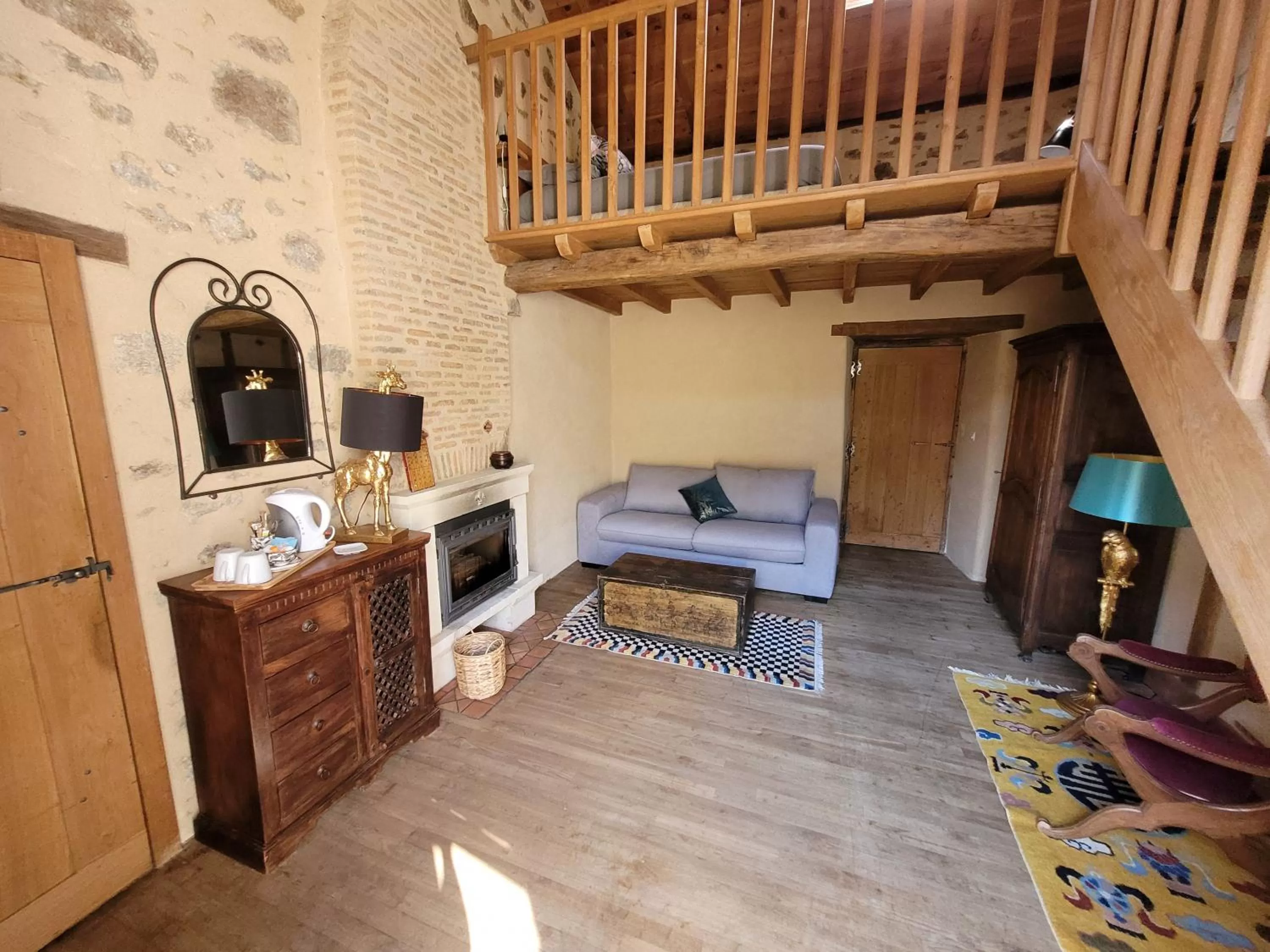 Photo of the whole room in La Cressonnière