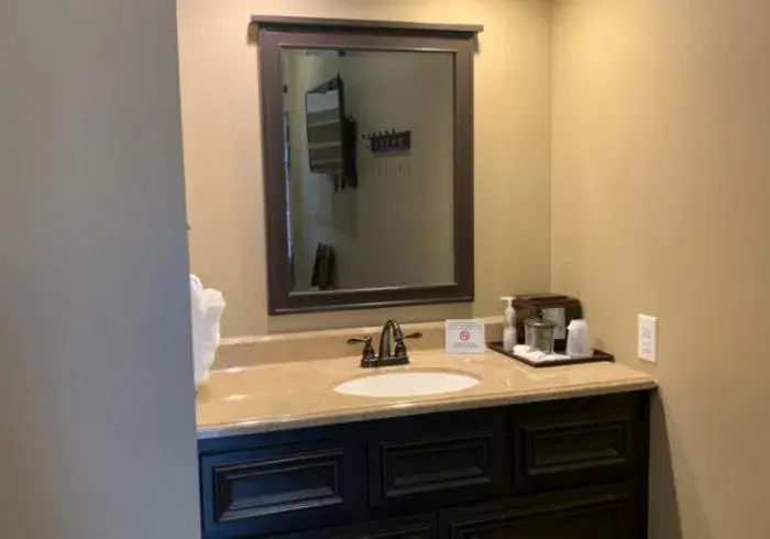 Bathroom in Historic Kahn Hotel