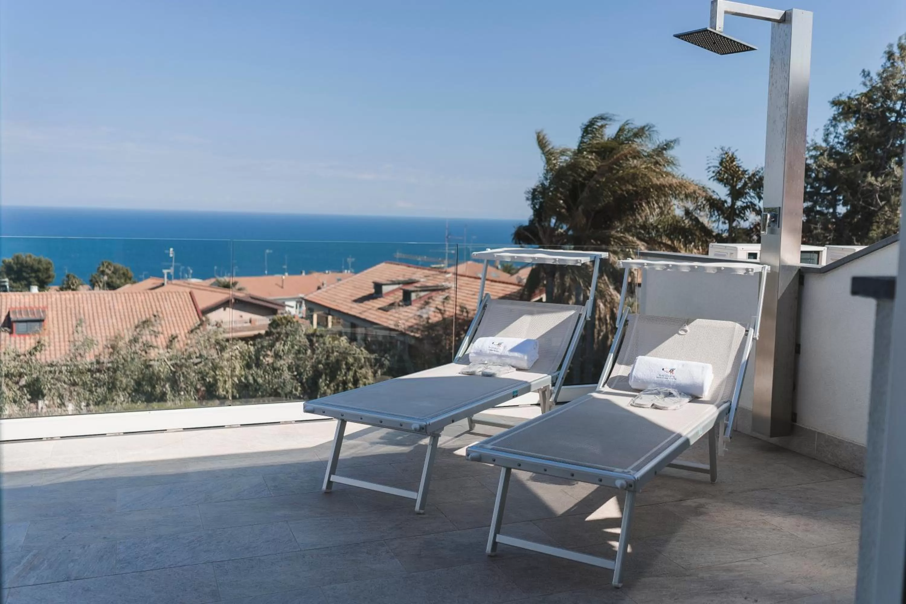 Solarium in Sicilia's Art Hotel & Spa