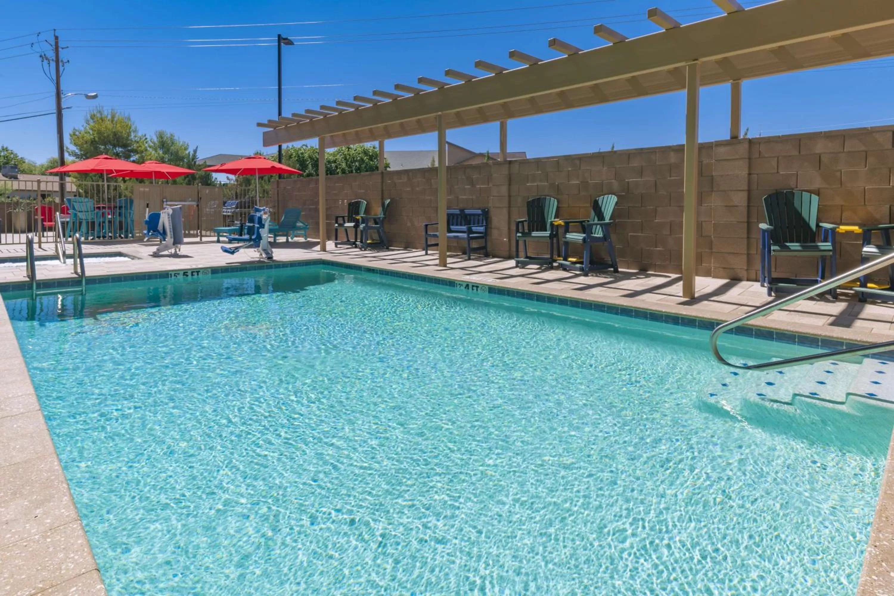 Pool view in Home2 Suites by Hilton Kingman