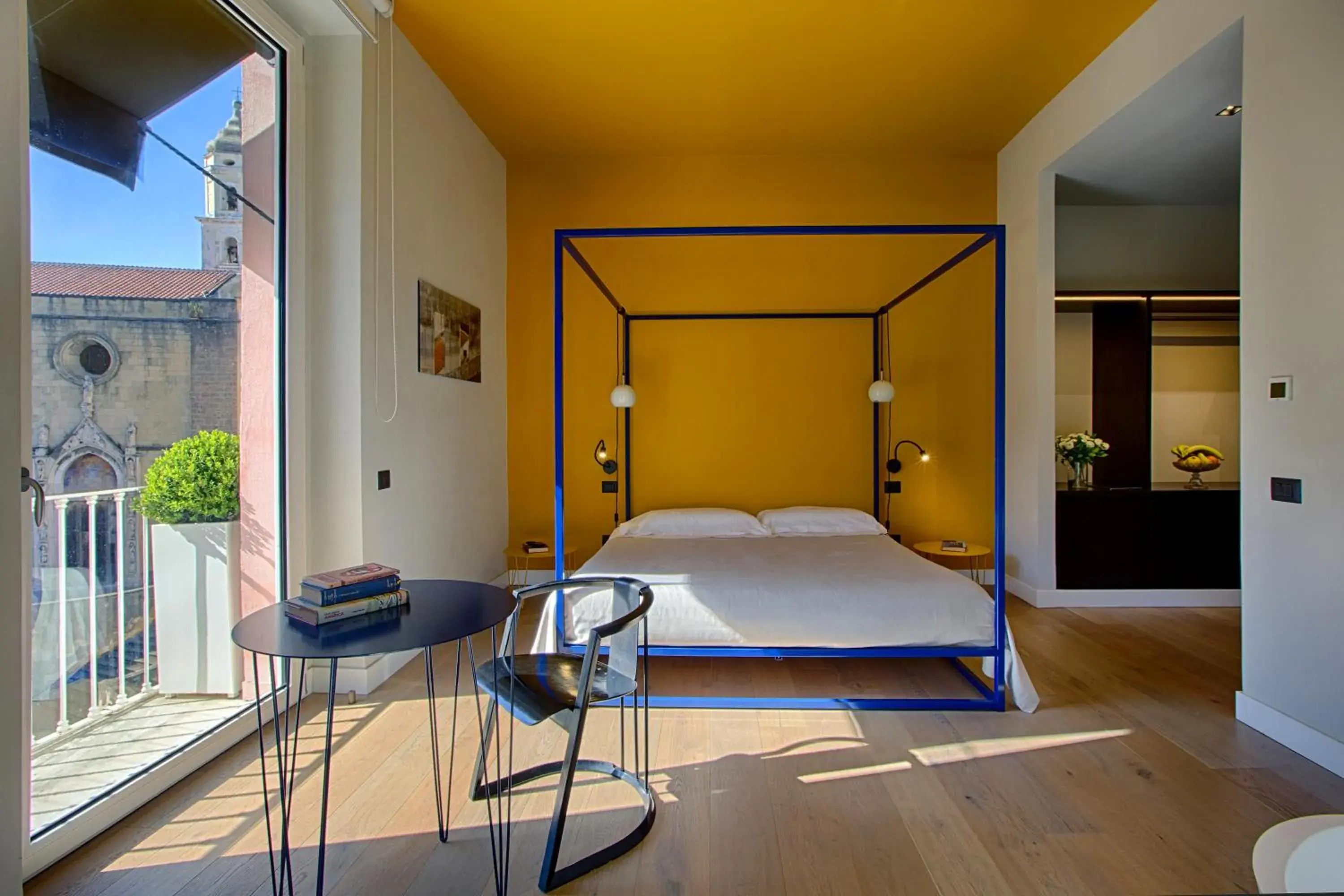 Bedroom, Bed in Casa Pacifico Napoli