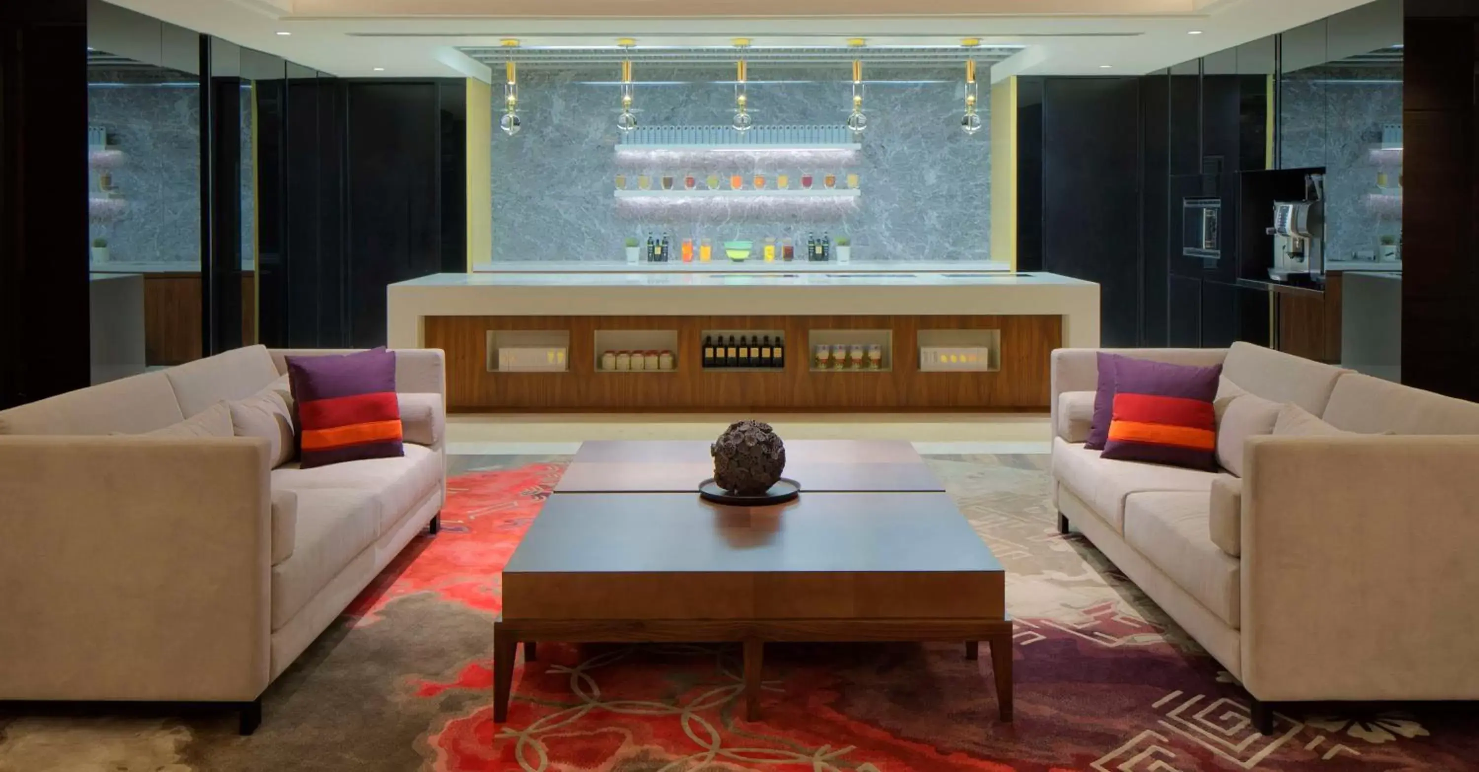 Lounge or bar, Lobby/Reception in Hyatt Regency Dubai - Corniche