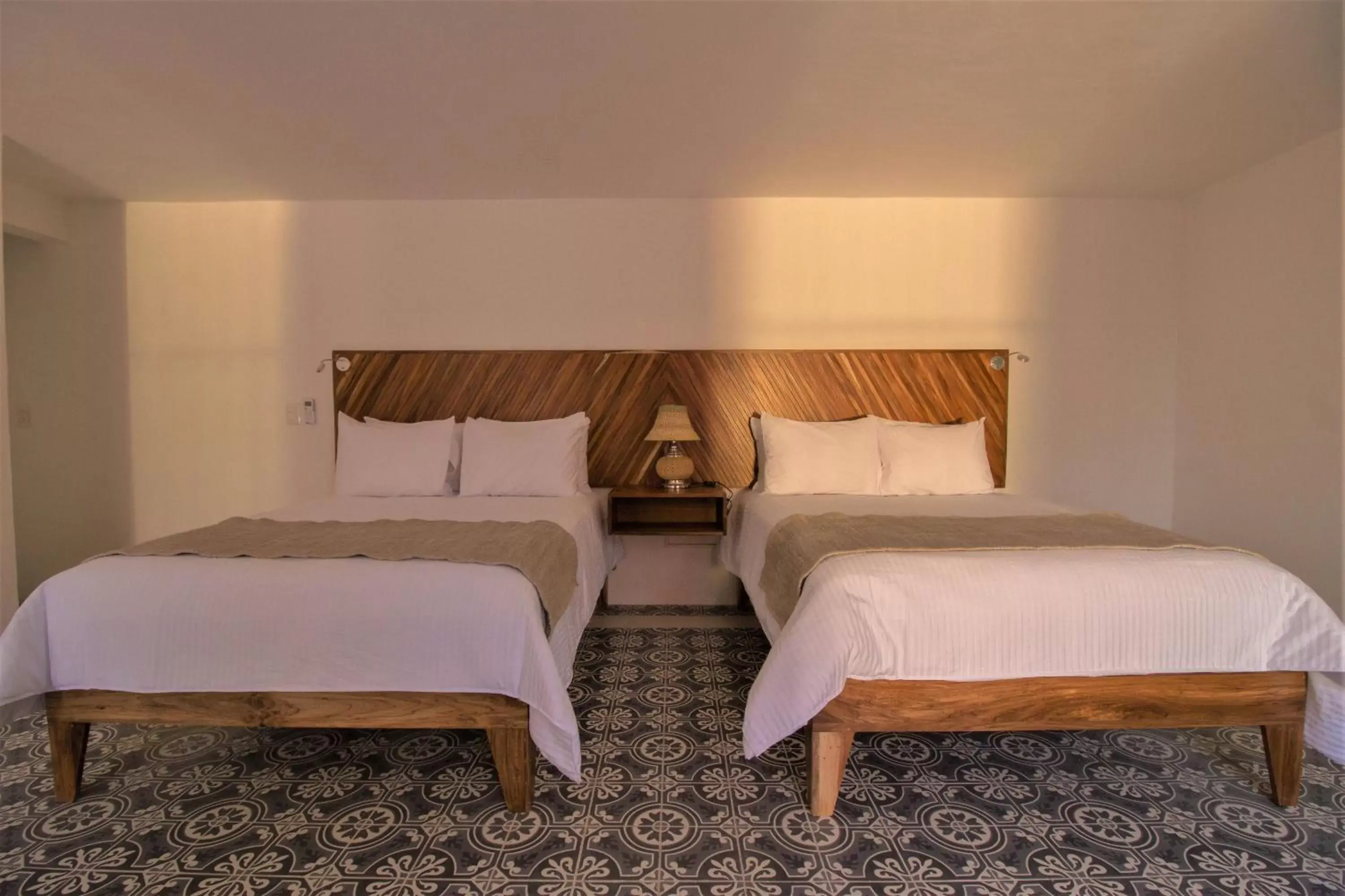 Photo of the whole room, Bed in NaNa Vida Hotel Morelia Photo of the whole room, Bed in NaNa Vida Hotel Morelia