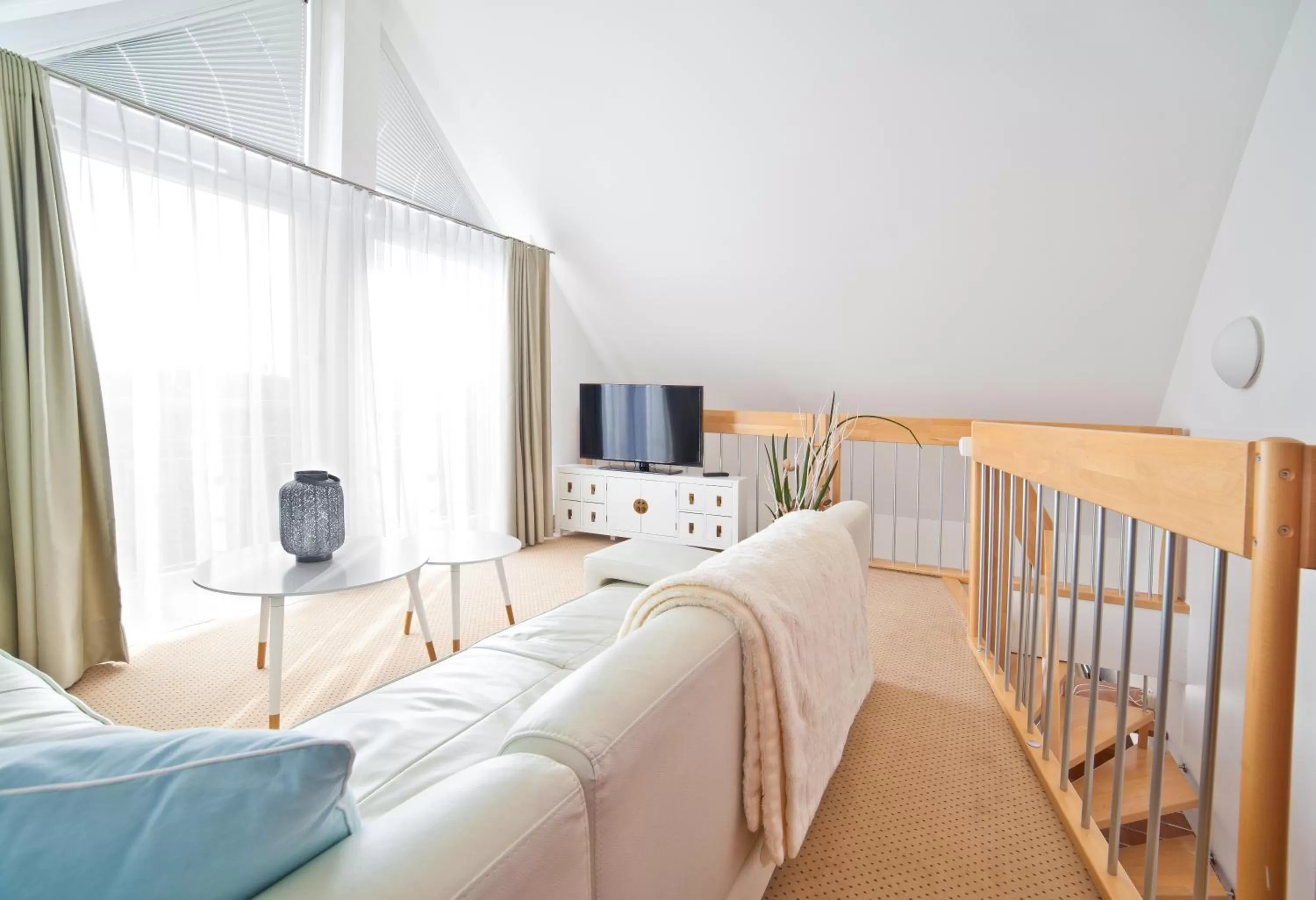 Decorative detail, Bed in allgovia hotel garni