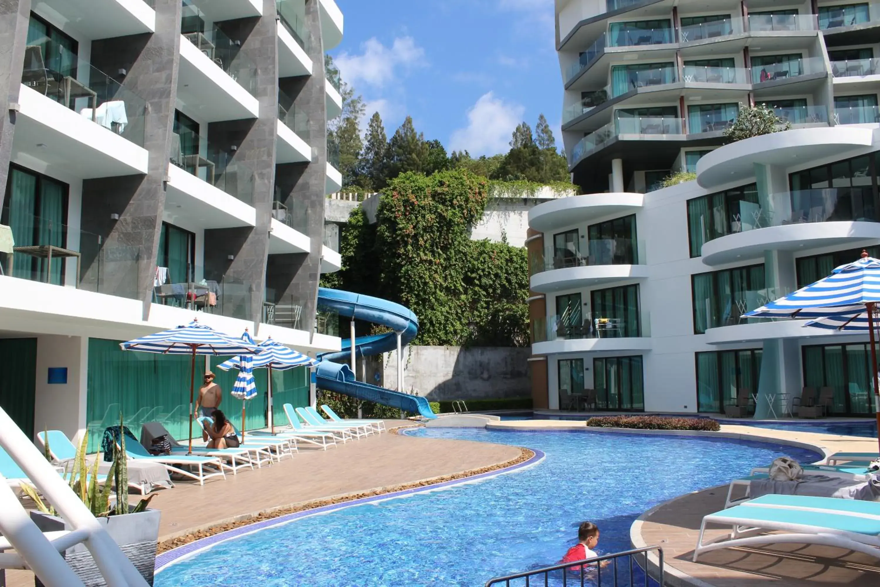 Swimming Pool in Lets Phuket Twin Sands Resort & Spa-SHA Extra Plus