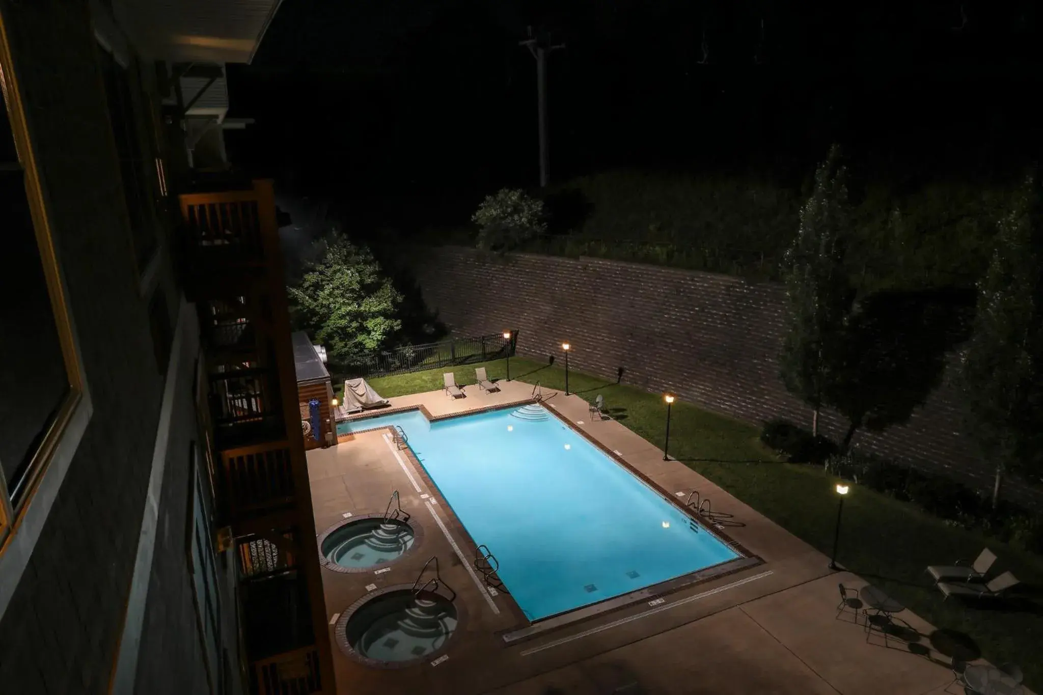 Swimming pool, Pool View in Kaatskill Mountain Club and Condos by Hunter Mountain