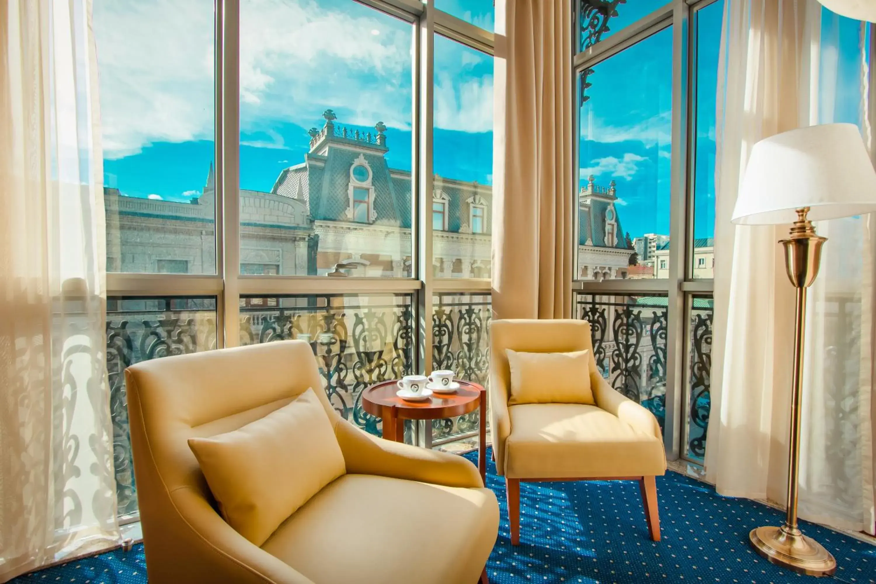 Living room in New Tiflis Hotel