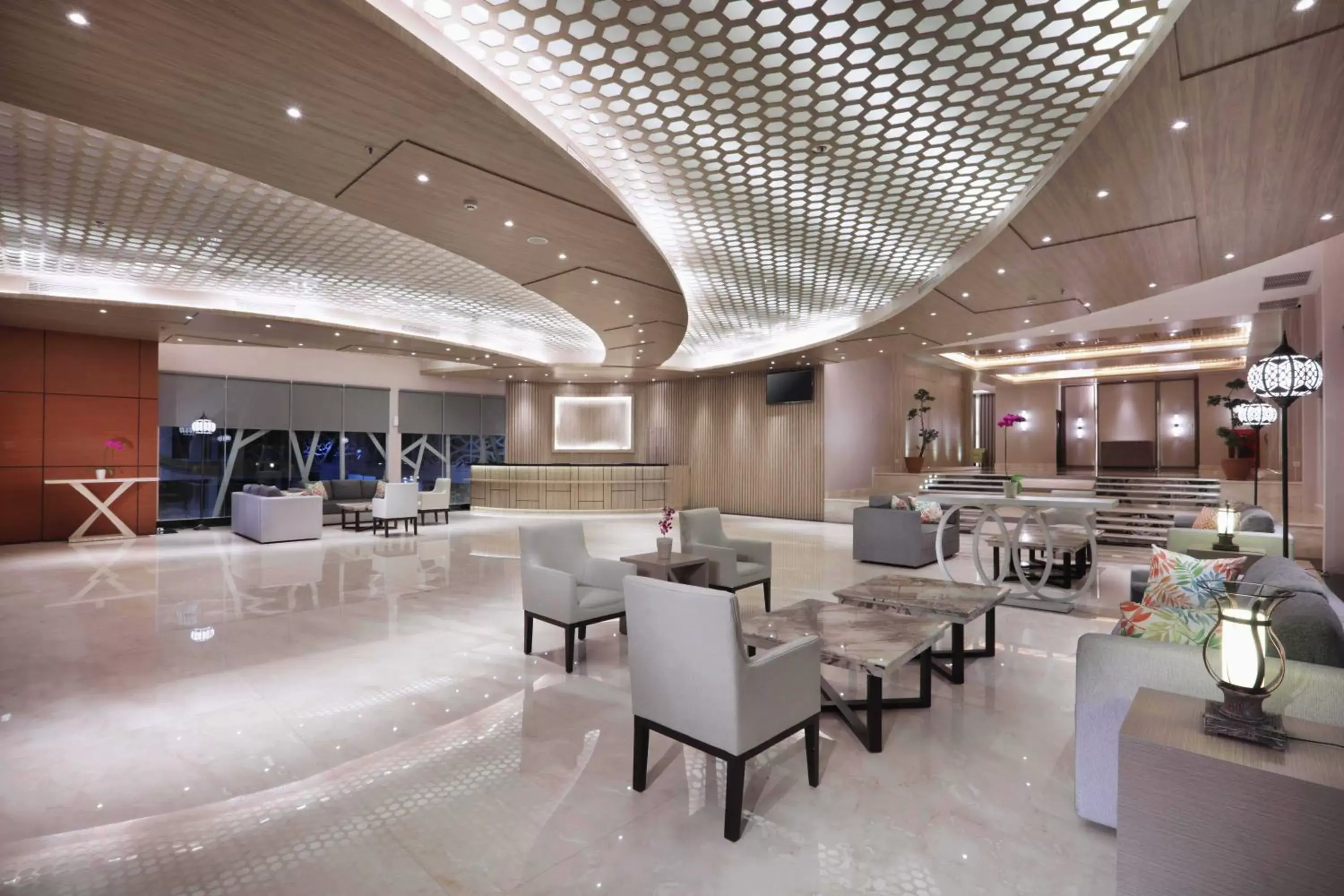 Lobby or reception, Lounge/Bar in Harper Perintis by ASTON