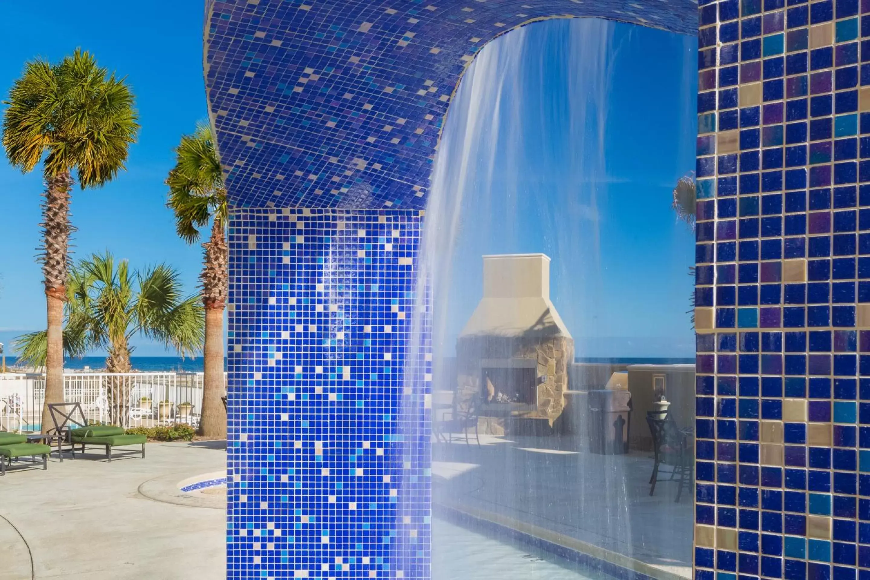 Decorative detail, Swimming Pool in Escapes! To The Shores Orange Beach, A Ramada by Wyndham