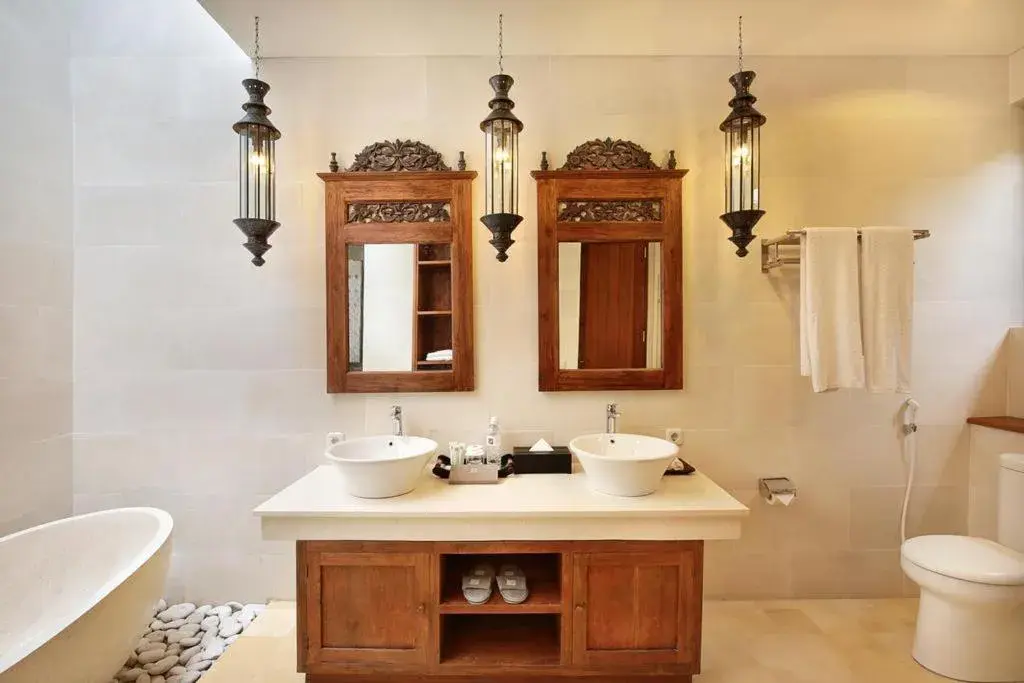 Shower, Bathroom in Kamajaya Villas