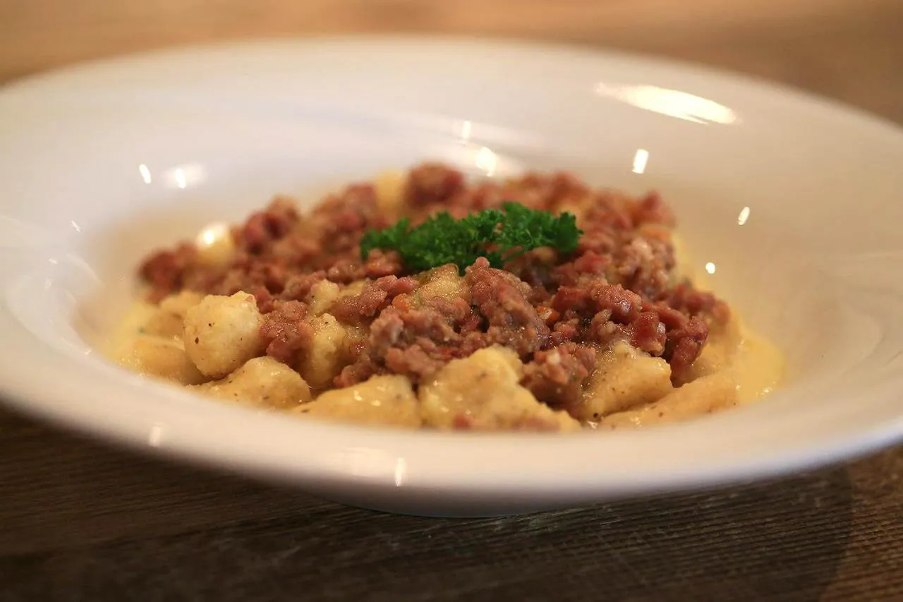 Food close-up in Garnì Ladin