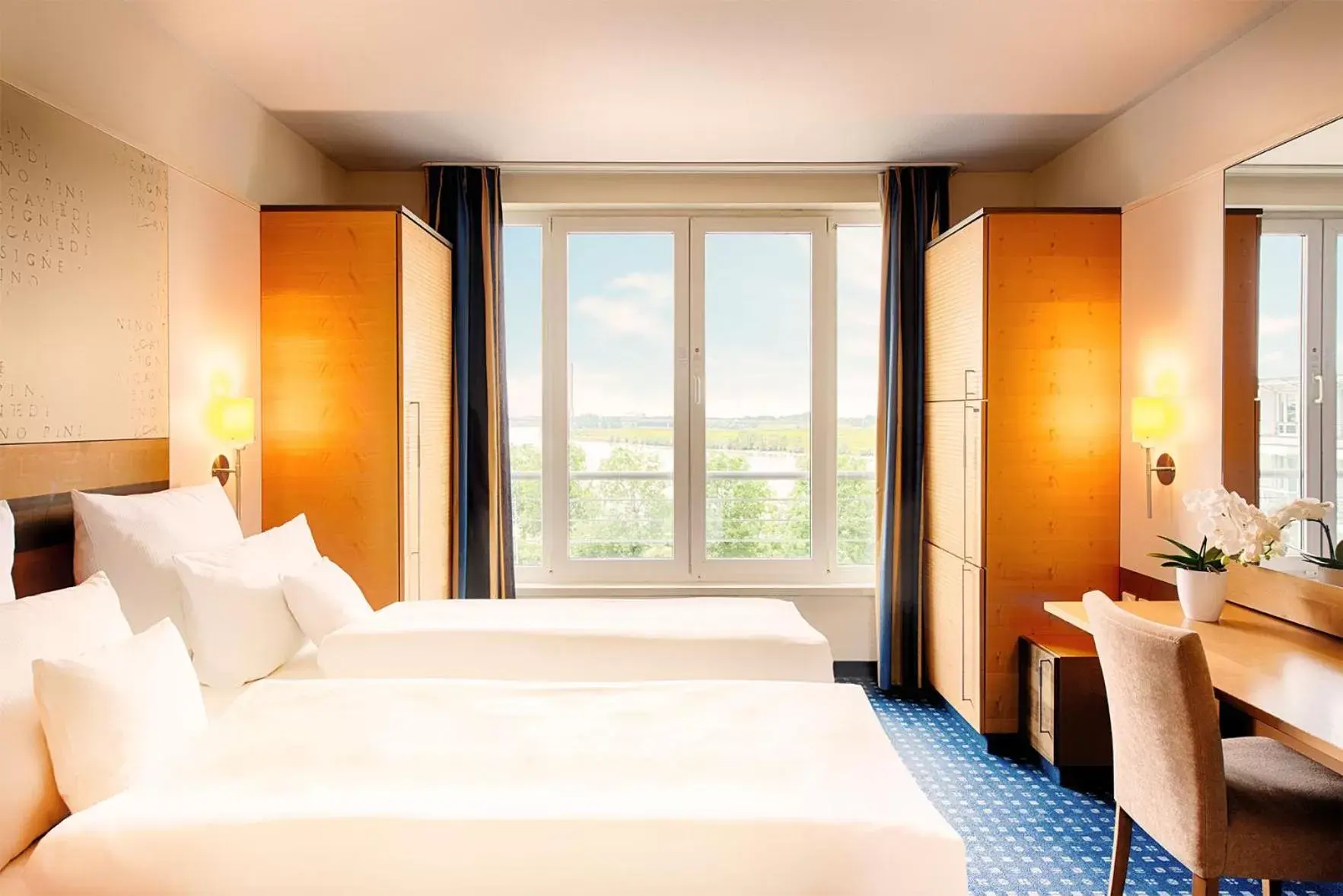 Bed in Welcome Hotel Wesel Bed in Welcome Hotel Wesel