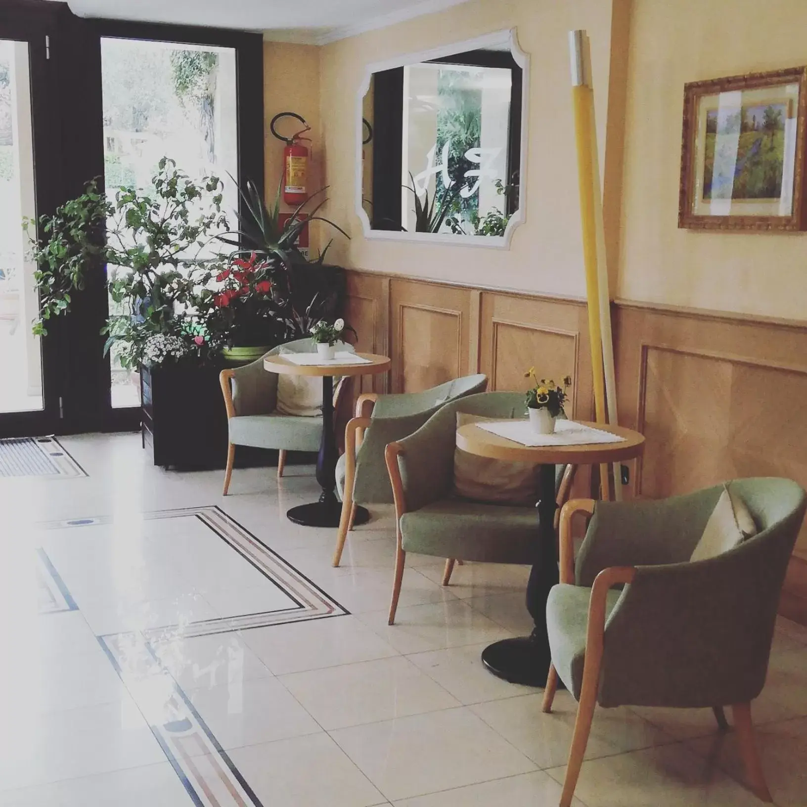 Lobby or reception, Restaurant/Places to Eat in Hotel Fioroni