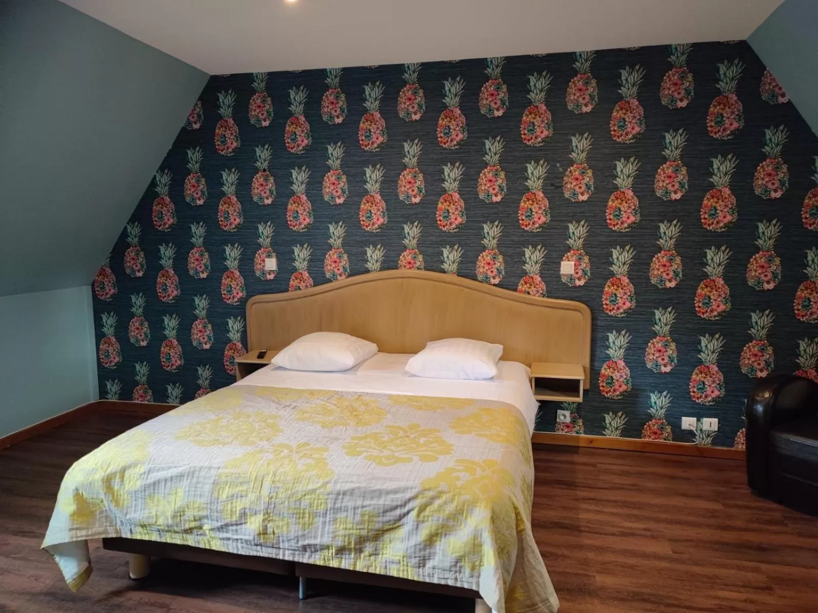 Bed in Hôtel Au Lion