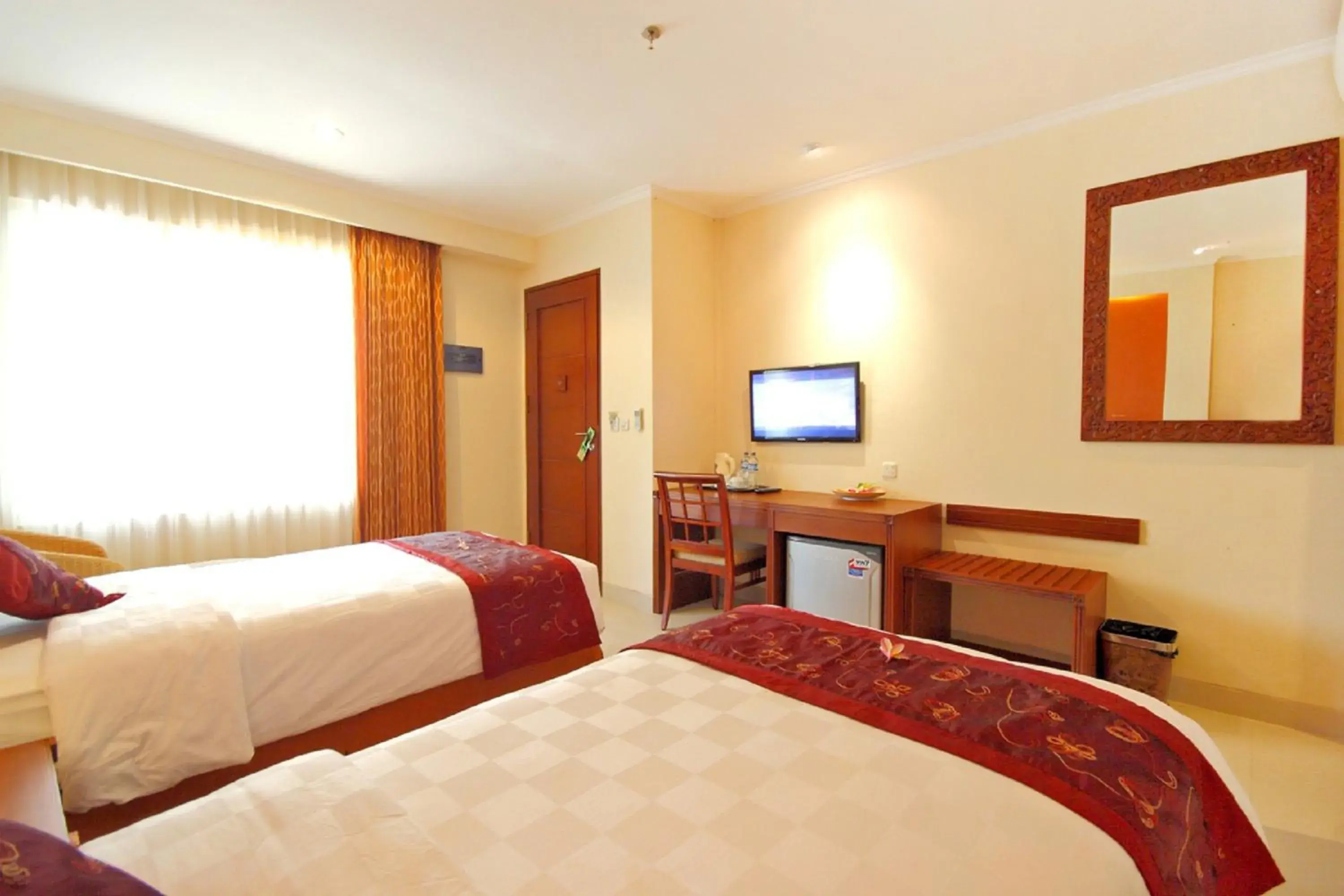 Bedroom, Bed in Restu Bali Hotel