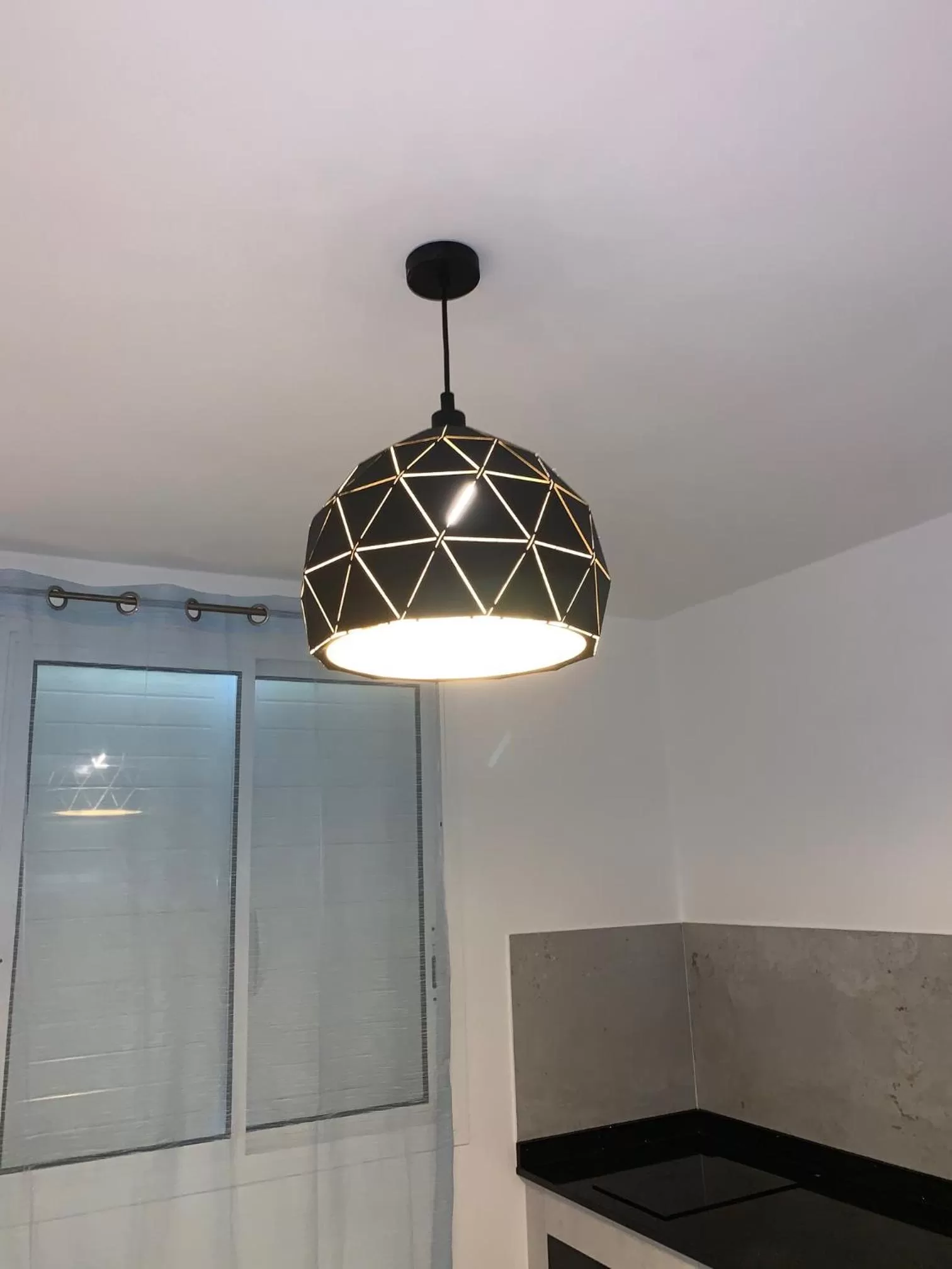 Kitchen or kitchenette in Karaibes Residence