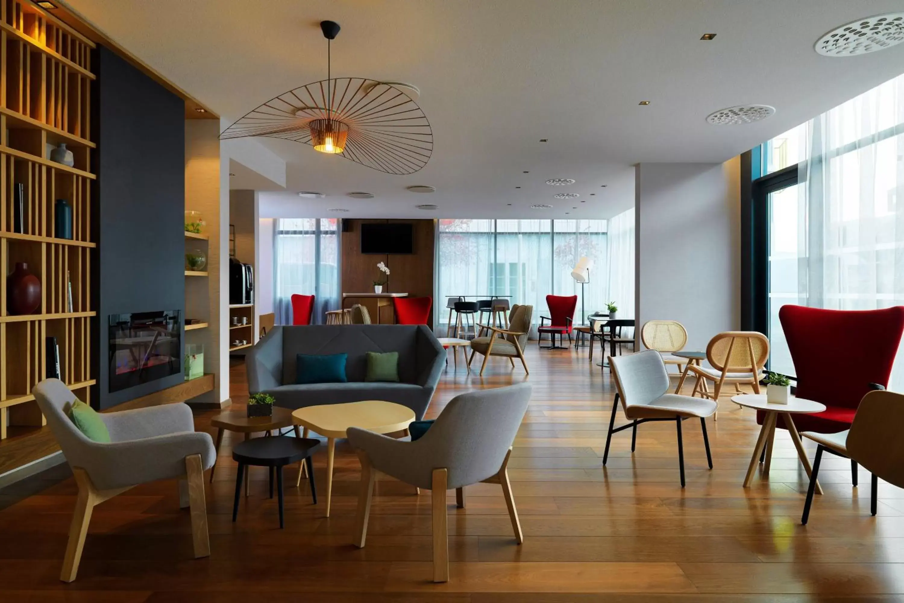 Lobby or reception, Restaurant/Places to Eat in Residence Inn by Marriott Toulouse-Blagnac