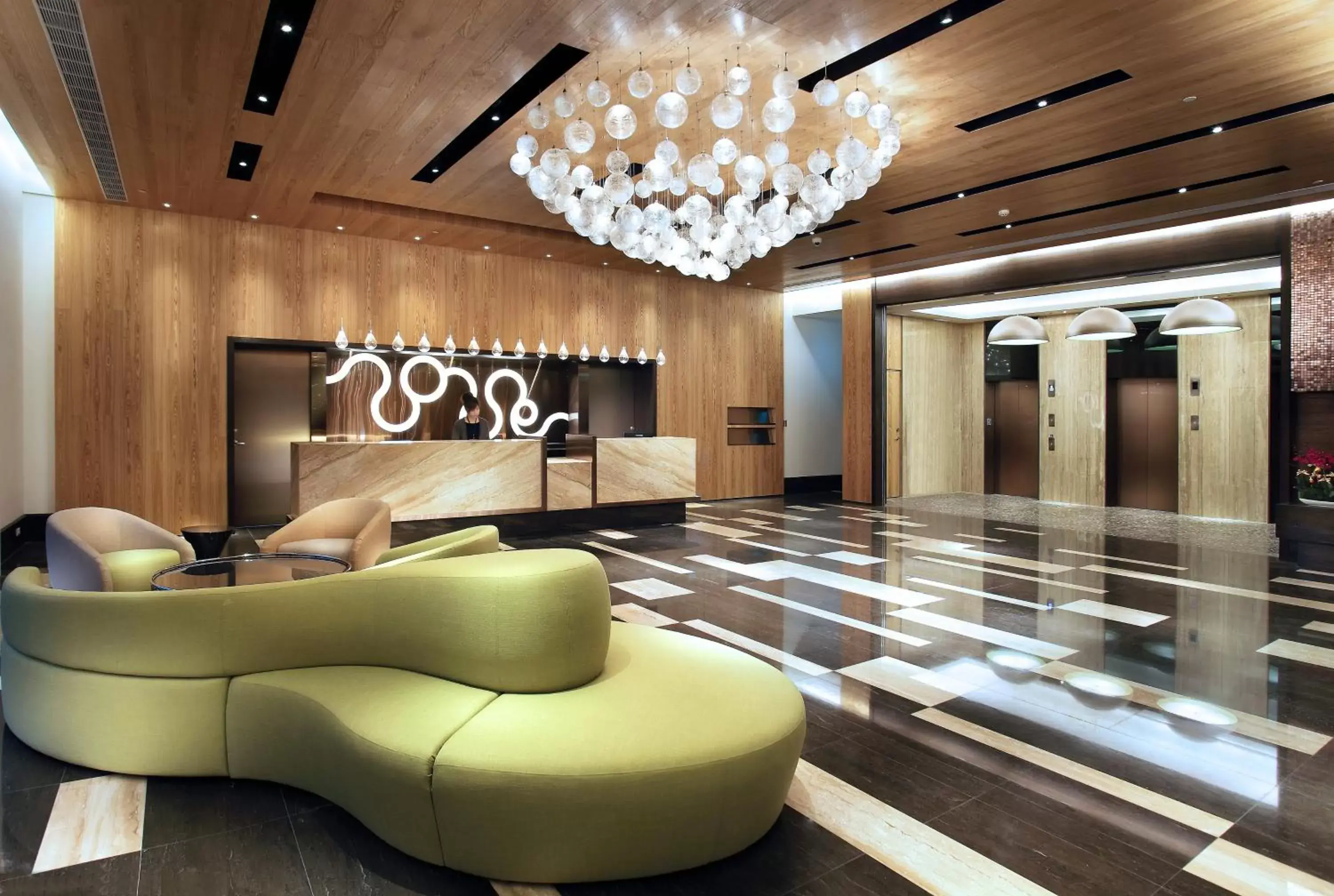 Lobby or reception in Park City Hotel - Luzhou Taipei