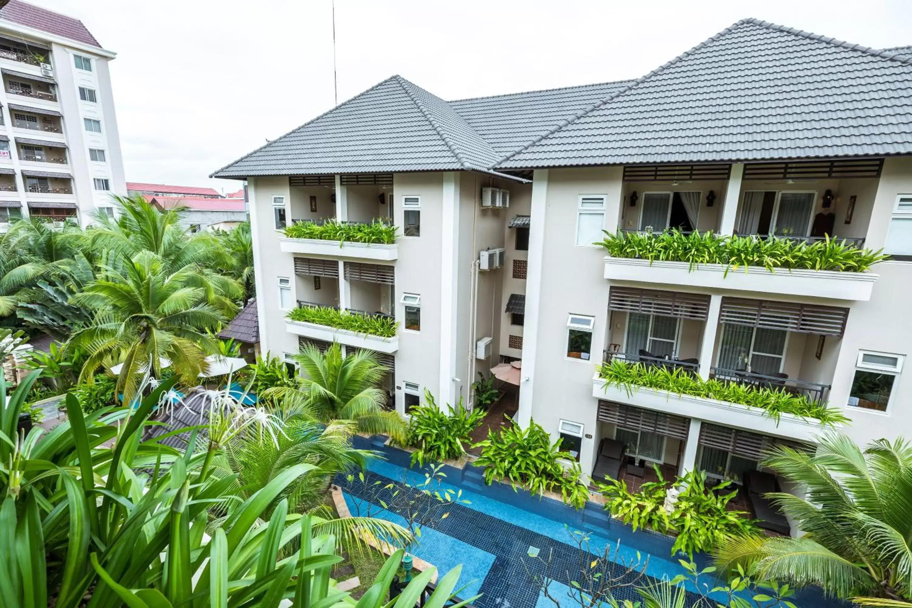 Property Building in Bali Hotel