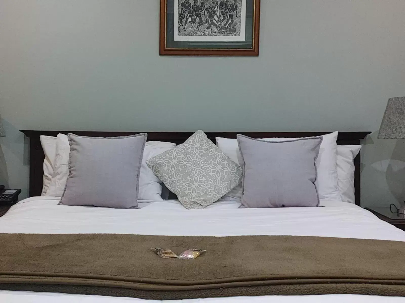 Bed in 131 on Herbert Baker Boutique Hotel