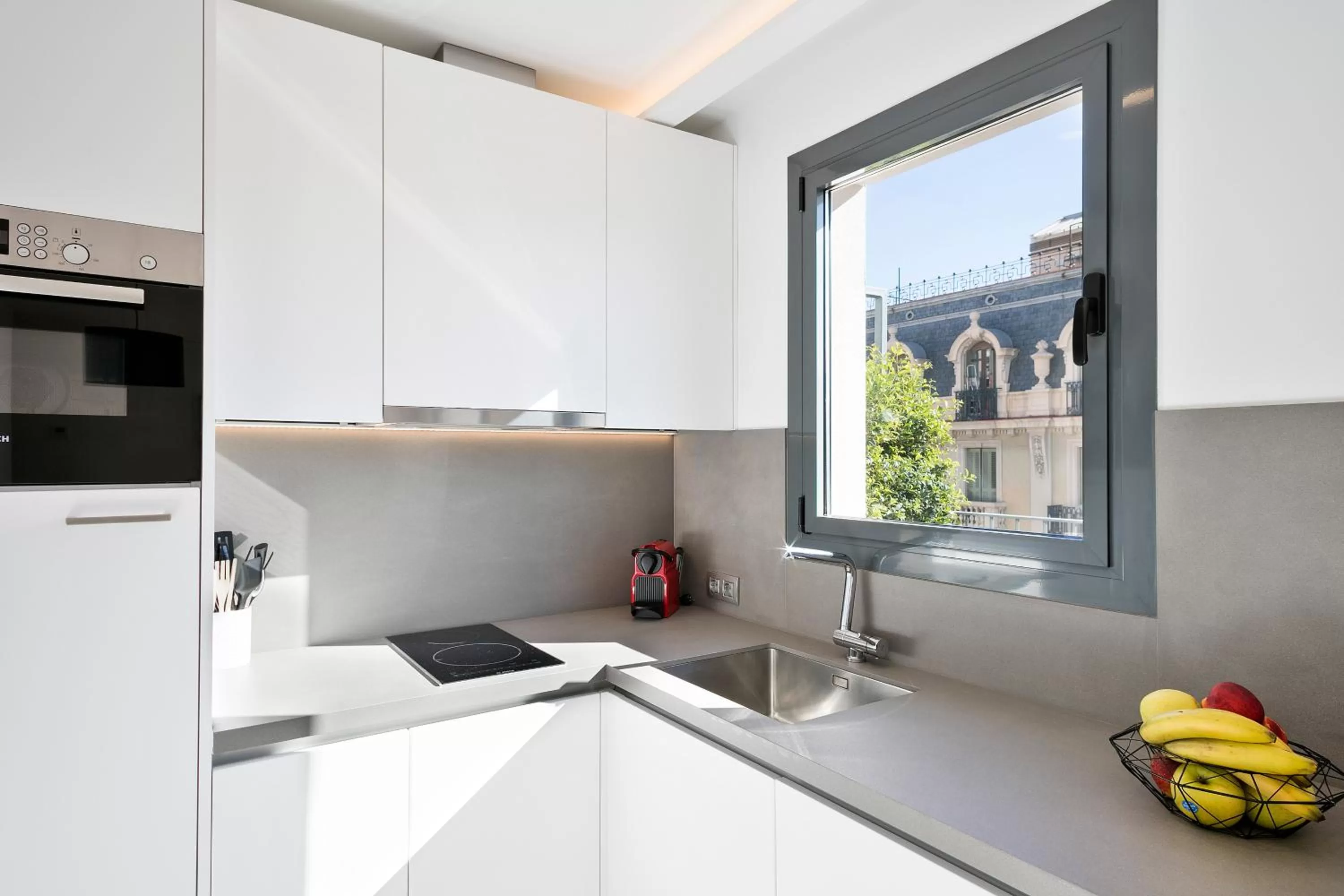 Kitchen or kitchenette in Murmuri Residence Mercader